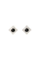 【ナチュラリジュエリ/NATURALI JEWELRY】のSILVER スカラップトリムピアス ブラック|ID: prp329100004953058 ipo3291000000037166246