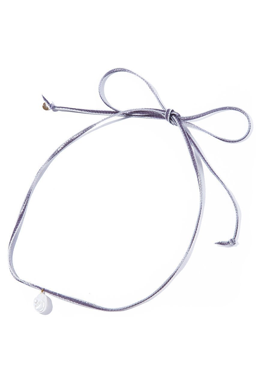 【ルボンボン/les bonbon】のliberty pearl ネックレス インテリア・キッズ・メンズ・レディースファッション・服の通販 founy(ファニー) 　ファッション　Fashion　レディースファッション　Fashion for Women　ジュエリー　Jewelry　ネックレス　Necklaces & Pendants　デニム　Denim, Jeans Material　ネックレス　Necklace, Pendant Necklace　パープル　Purple, Violet　パール　Pearl, Pearl Accent　ベルベット　Velvet, Velvety　リボン　Ribbon, Bow　定番　Standard, Basic Item　グレー|ID: prp329100004953075 ipo3291000000037166352