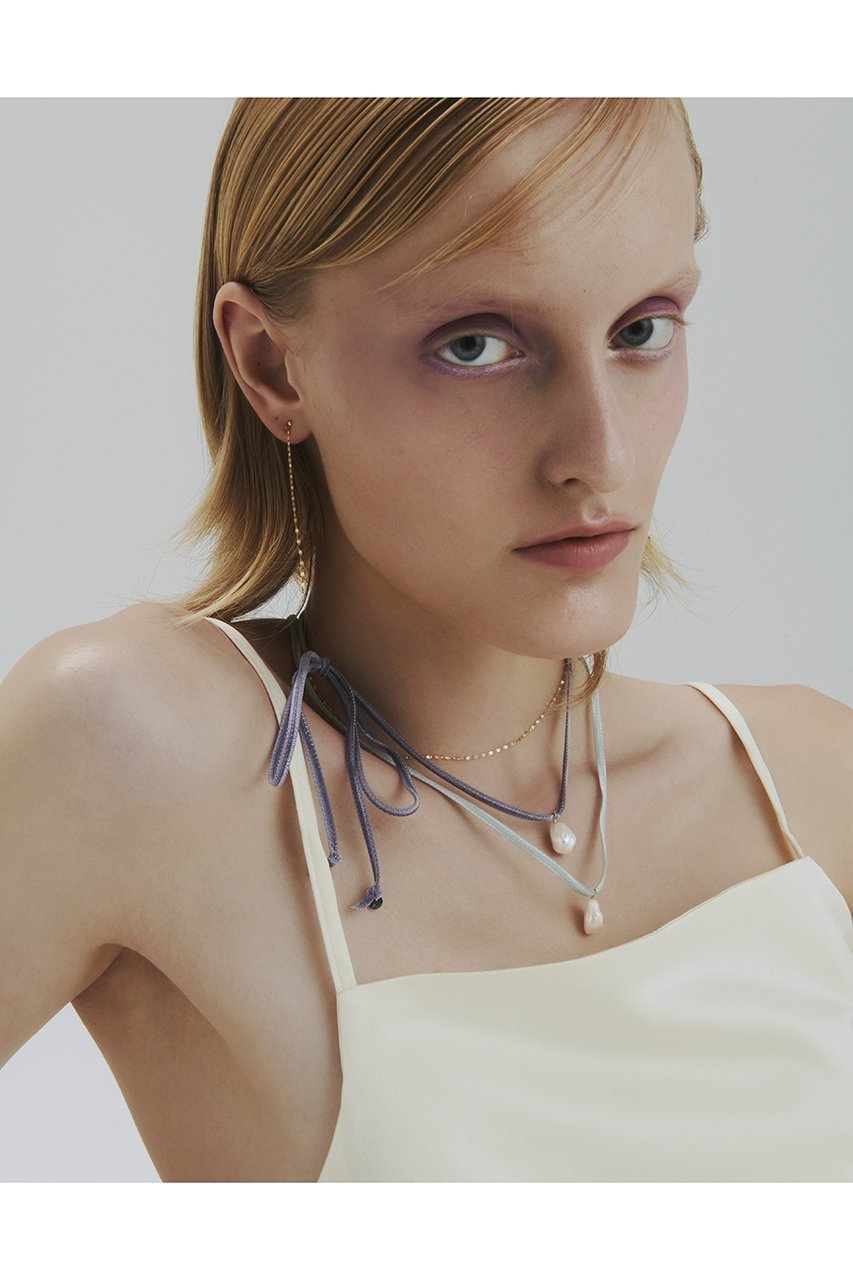 【ルボンボン/les bonbon】のliberty pearl ネックレス 人気、トレンドファッション・服の通販 founy(ファニー) 　ファッション　Fashion　レディースファッション　Fashion for Women　ジュエリー　Jewelry　ネックレス　Necklaces & Pendants　デニム　Denim, Jeans Material　ネックレス　Necklace, Pendant Necklace　パープル　Purple, Violet　パール　Pearl, Pearl Accent　ベルベット　Velvet, Velvety　リボン　Ribbon, Bow　定番　Standard, Basic Item　other-2|ID: prp329100004953075 ipo3291000000037166355