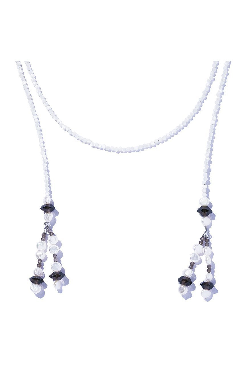 【ルボンボン/les bonbon】のpearl fringe ラリエット 人気、トレンドファッション・服の通販 founy(ファニー) 　ファッション　Fashion　レディースファッション　Fashion for Women　ジュエリー　Jewelry　ファッションリング　Fashion Rings　ネックレス　Necklaces & Pendants　おすすめ　Recommended / Our Picks　エスニック　Ethnic Style　カットソー　Cut and Sewn Top　デニム　Denim, Jeans Material　ネックレス　Necklace, Pendant Necklace　パール　Pearl, Pearl Accent　フリンジ　Fringe, Tassel　リボン　Ribbon, Bow　other-3|ID: prp329100004953077 ipo3291000000037166366