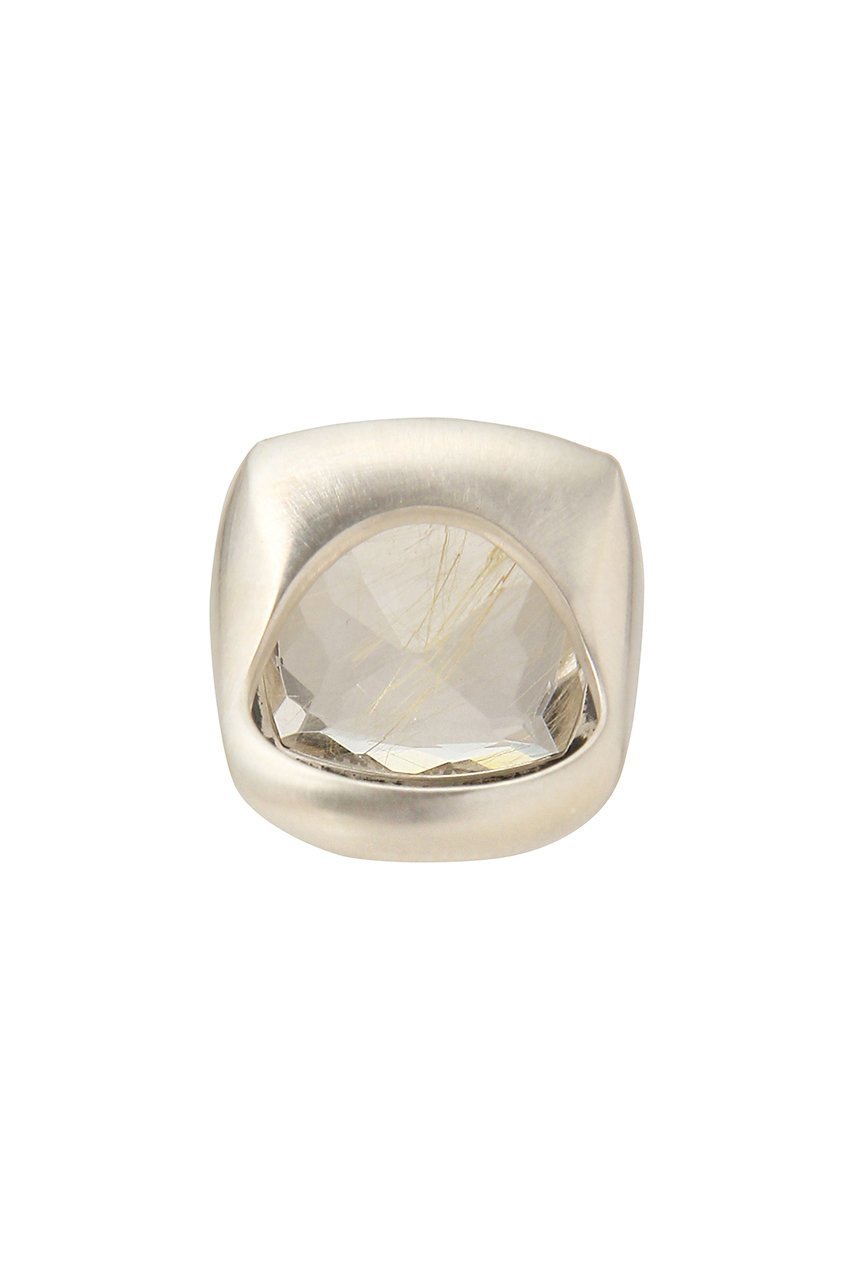 【アドリン ヒュー/Adlin Hue】のRutilated Quartz Canan Pinky リング 人気、トレンドファッション・服の通販 founy(ファニー) 　ファッション　Fashion　レディースファッション　Fashion for Women　ジュエリー　Jewelry　シルバー　Silver, Metallic Silver　スクエア　Square, Square Shape　ビジュー　Bijou, Jewel-like Accent　フォルム　Silhouette, Form　エレガント 上品　Elegant　other-3|ID: prp329100004953097 ipo3291000000037166486