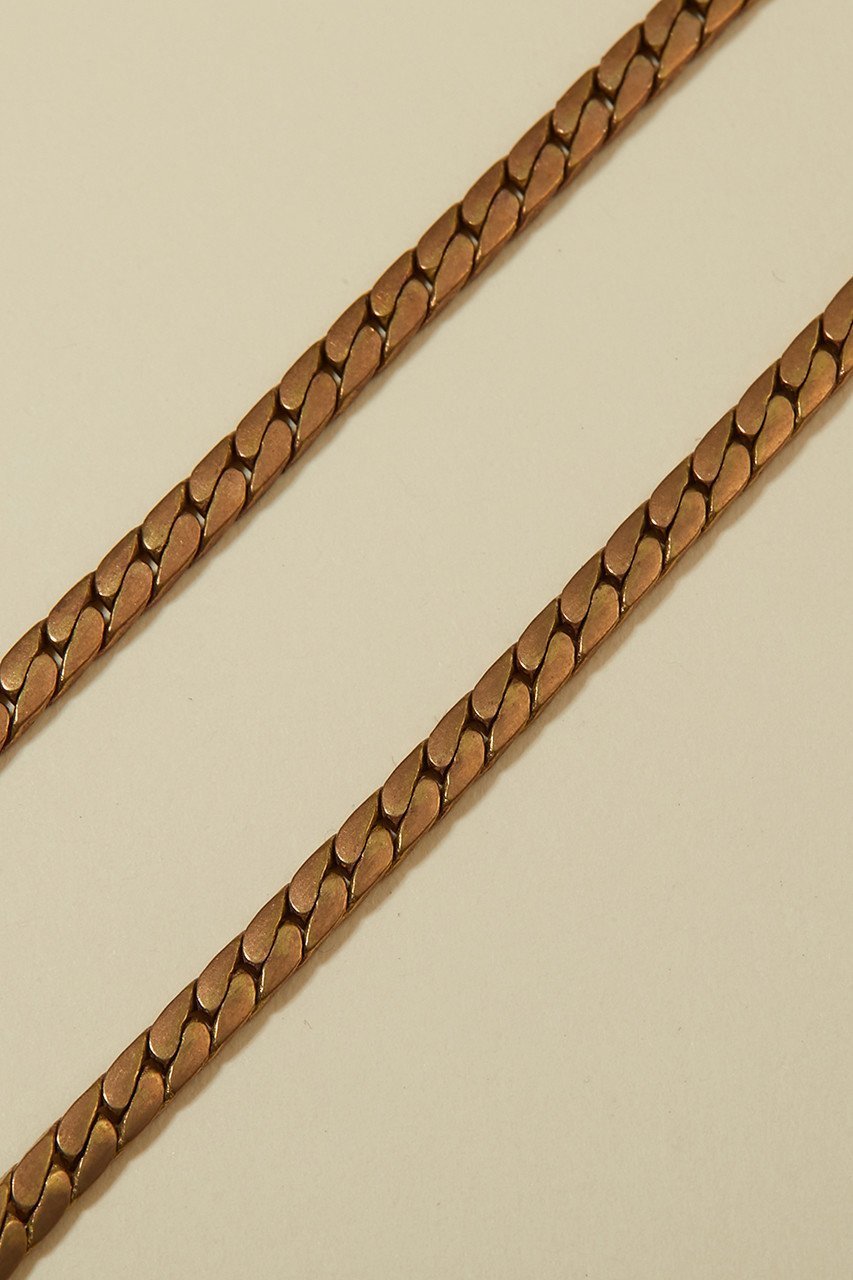 【アドリン ヒュー/Adlin Hue】のVintage Flat Woven Snake Chain Necklace 人気、トレンドファッション・服の通販 founy(ファニー) 　ファッション　Fashion　レディースファッション　Fashion for Women　ジュエリー　Jewelry　ネックレス　Necklaces & Pendants　おすすめ　Recommended / Our Picks　ジュエリー　Jewelry, Accessories　チェーン　Chain, Chain Strap　ネックレス　Necklace, Pendant Necklace　ヴィンテージ　Vintage Style　other-2|ID: prp329100004953099 ipo3291000000037166497