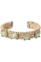 【アデル ビジュー/ADER bijoux】のLOULOU gem rattan バングル シルバー|ID: prp329100004953149 ipo3291000000037166785