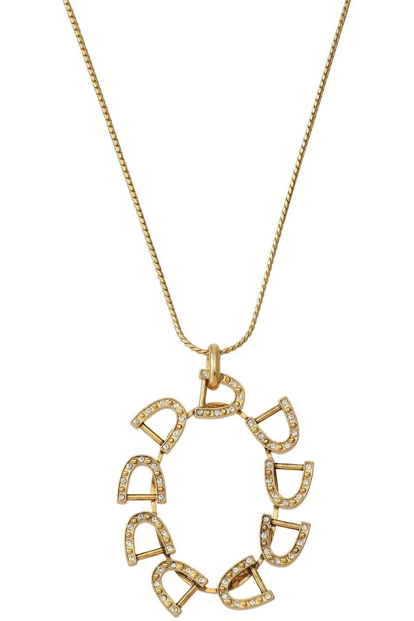 【アデル ビジュー/ADER bijoux】のFER A CHEVAL adjuster ペンダント インテリア・キッズ・メンズ・レディースファッション・服の通販 founy(ファニー) 　ファッション　Fashion　レディースファッション　Fashion for Women　ジュエリー　Jewelry　ネックレス　Necklaces & Pendants　ガラス　Glass, Glassware　クリスタル　Crystal, Swarovski　ネックレス　Necklace, Pendant Necklace　メタル　Metal, Metal Parts　モチーフ　Motif, Design Theme　エレガント 上品　Elegant　人気　Popular, Best Seller　ゴールド|ID: prp329100004953152 ipo3291000000037166799