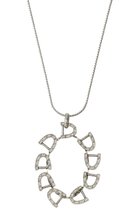 【アデル ビジュー/ADER bijoux】のFER A CHEVAL adjuster ペンダント 人気、トレンドファッション・服の通販 founy(ファニー) ファッション Fashion レディースファッション Fashion for Women ジュエリー Jewelry ネックレス Necklaces & Pendants ガラス Glass, Glassware クリスタル Crystal, Swarovski ネックレス Necklace, Pendant Necklace メタル Metal, Metal Parts モチーフ Motif, Design Theme エレガント 上品 Elegant 人気 Popular, Best Seller thumbnail シルバー|ID: prp329100004953152 ipo3291000000037166800