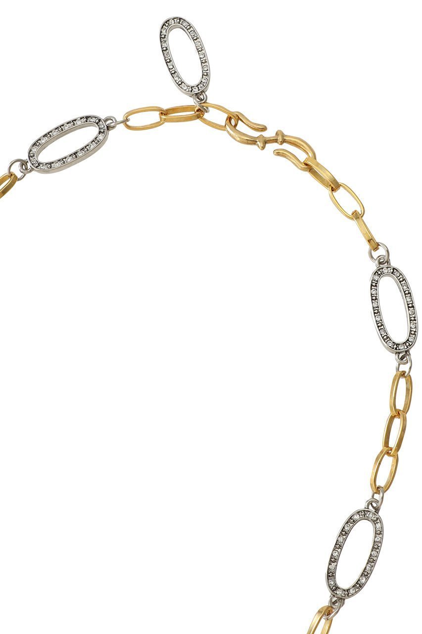 【アデル ビジュー/ADER bijoux】のFER A CHEVAL mix chain ラリエット 人気、トレンドファッション・服の通販 founy(ファニー) 　ファッション　Fashion　レディースファッション　Fashion for Women　ジュエリー　Jewelry　ネックレス　Necklaces & Pendants　オケージョン　Occasion Wear　ガラス　Glass, Glassware　クリスタル　Crystal, Swarovski　ネックレス　Necklace, Pendant Necklace　メタル　Metal, Metal Parts　モチーフ　Motif, Design Theme　エレガント 上品　Elegant　other-5|ID: prp329100004953153 ipo3291000000037166809