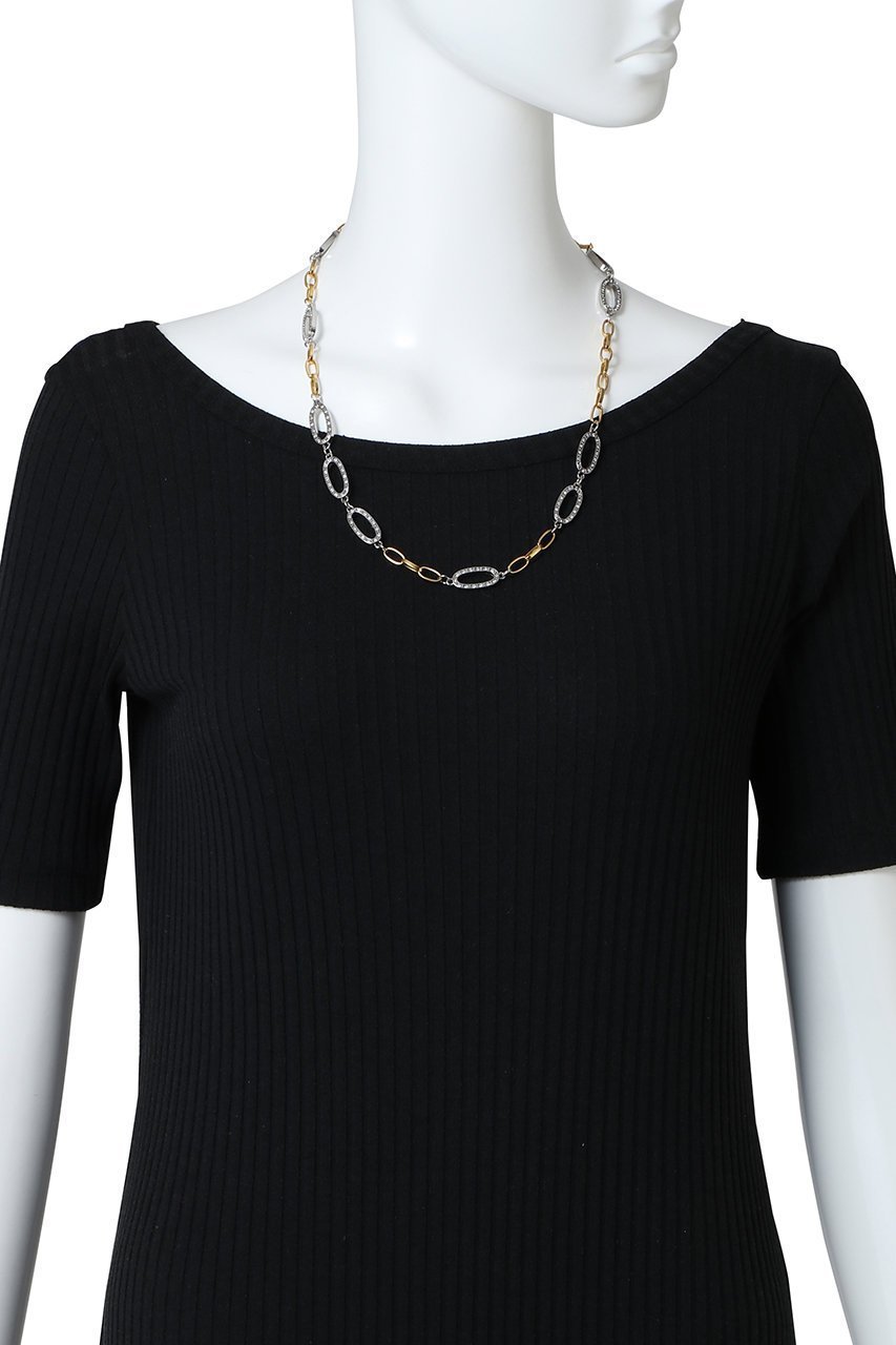 【アデル ビジュー/ADER bijoux】のFER A CHEVAL mix chain ラリエット 人気、トレンドファッション・服の通販 founy(ファニー) 　ファッション　Fashion　レディースファッション　Fashion for Women　ジュエリー　Jewelry　ネックレス　Necklaces & Pendants　オケージョン　Occasion Wear　ガラス　Glass, Glassware　クリスタル　Crystal, Swarovski　ネックレス　Necklace, Pendant Necklace　メタル　Metal, Metal Parts　モチーフ　Motif, Design Theme　エレガント 上品　Elegant　other-7|ID: prp329100004953153 ipo3291000000037166811