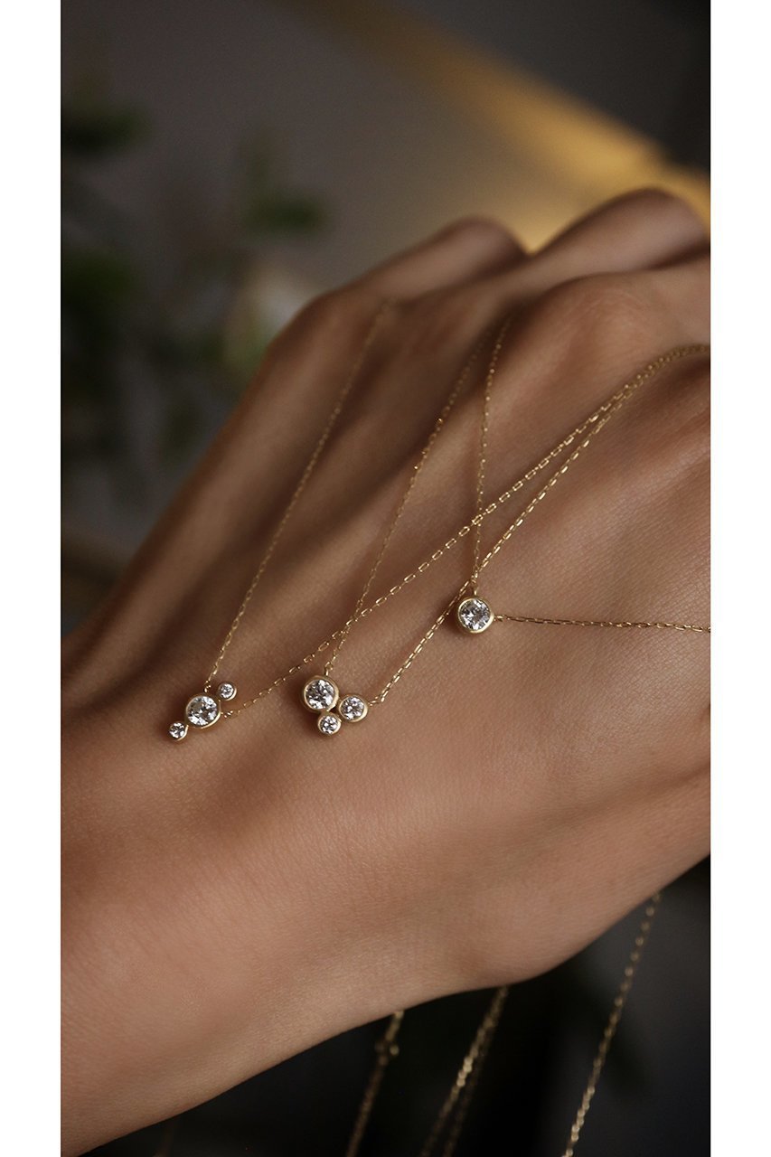 【オールニーク/ALLNIQUE】のPieces Petit ダイヤモンド ネックレス 人気、トレンドファッション・服の通販 founy(ファニー) 　ファッション　Fashion　レディースファッション　Fashion for Women　ジュエリー　Jewelry　ネックレス　Necklaces & Pendants　ダイヤモンド　Diamond, Brilliant Cut　ネックレス　Necklace, Pendant Necklace　バランス　Balance, Style Balance　other-5|ID: prp329100004953155 ipo3291000000037166827