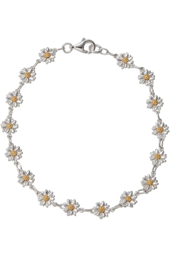 【デイジー ロンドン/DAISY LONDON】のDAISY CHAIN ブレスレット インテリア・キッズ・メンズ・レディースファッション・服の通販 founy(ファニー) https://founy.com/ ファッション Fashion レディースファッション Fashion for Women ジュエリー Jewelry チェーン＆カフブレスレット Cuff & Chain Bracelets バングル・カフブレスレット Bangles & Cuff Bracelets シルバー Silver, Metallic Silver ブレスレット Bracelet, Wristband ボックス Boxy, Box Shape ポーチ Pouch, Small Case |ID: prp329100004953171 ipo3291000000037166921