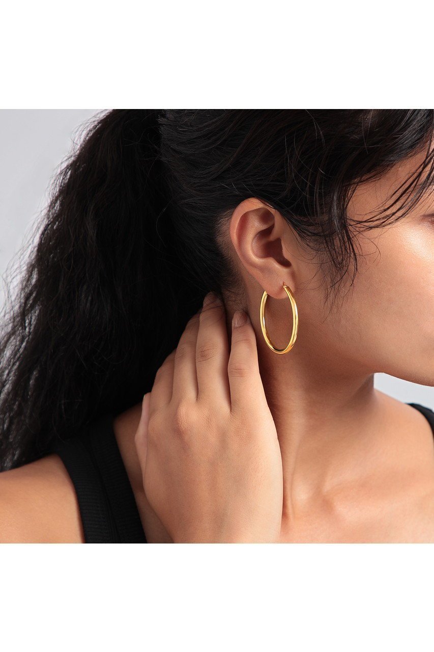 【プラス ヴァンドーム/Plus Vendome】のSTANDARD フープピアス M 人気、トレンドファッション・服の通販 founy(ファニー) 　ファッション　Fashion　レディースファッション　Fashion for Women　ジュエリー　Jewelry　ファッションリング　Fashion Rings　イヤリング・フープ・ドロップタイプ　Hoop, Drop & Clip Earrings　イヤリング　Earrings　イヤーカフ　Ear Cuffs　シンプル　Simple, Minimal　スタイリッシュ　Stylish, Fashionable　フープ　Hoop, Hoop Earrings　軽量　Lightweight, Ultra Light　other-2|ID: prp329100004953174 ipo3291000000037166949