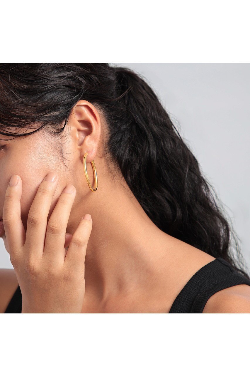 【プラス ヴァンドーム/Plus Vendome】のSTANDARD フープピアス M 人気、トレンドファッション・服の通販 founy(ファニー) 　ファッション　Fashion　レディースファッション　Fashion for Women　ジュエリー　Jewelry　ファッションリング　Fashion Rings　イヤリング・フープ・ドロップタイプ　Hoop, Drop & Clip Earrings　イヤリング　Earrings　イヤーカフ　Ear Cuffs　シンプル　Simple, Minimal　スタイリッシュ　Stylish, Fashionable　フープ　Hoop, Hoop Earrings　軽量　Lightweight, Ultra Light　other-7|ID: prp329100004953174 ipo3291000000037166954