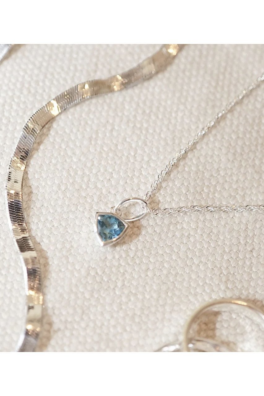 【デイジー ロンドン/DAISY LONDON】のDEC-BLUE TOPAZ SLV ネックレス 人気、トレンドファッション・服の通販 founy(ファニー) 　ファッション　Fashion　レディースファッション　Fashion for Women　ジュエリー　Jewelry　ネックレス　Necklaces & Pendants　シルバー　Silver, Metallic Silver　チェーン　Chain, Chain Strap　ツイスト　Tweed, Tweed Fabric　ネックレス　Necklace, Pendant Necklace　other-7|ID: prp329100004953199 ipo3291000000037167104