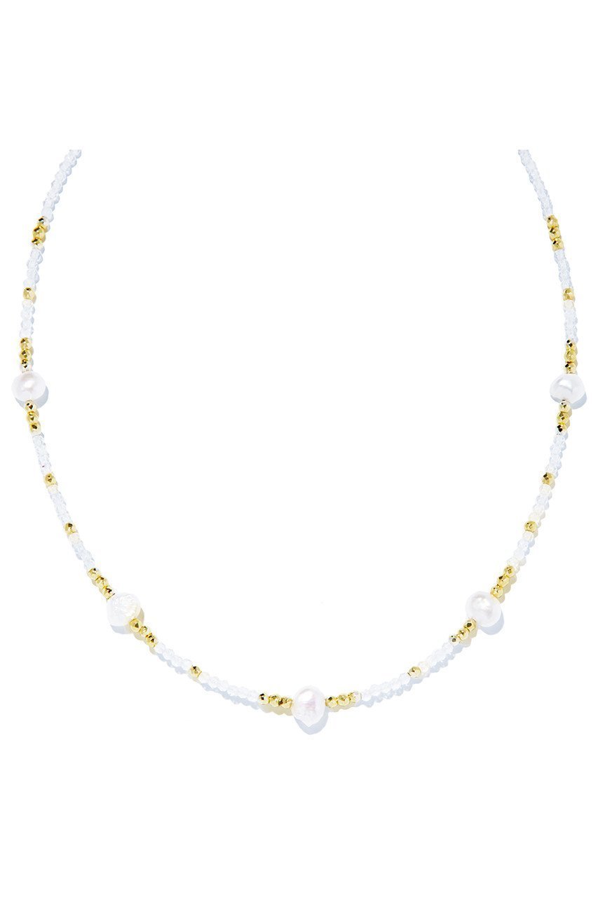 【ルボンボン/les bonbon】のmisty チョーカー インテリア・キッズ・メンズ・レディースファッション・服の通販 founy(ファニー) 　ファッション　Fashion　レディースファッション　Fashion for Women　ジュエリー　Jewelry　ネックレス　Necklaces & Pendants　カットソー　Cut and Sewn Top　スウェット / スエット　Sweatshirt, Sweatwear　ネックレス　Necklace, Pendant Necklace　パール　Pearl, Pearl Accent　エレガント 上品　Elegant　無地　Plain, Solid Color　ホワイト|ID: prp329100004953264 ipo3291000000037167530