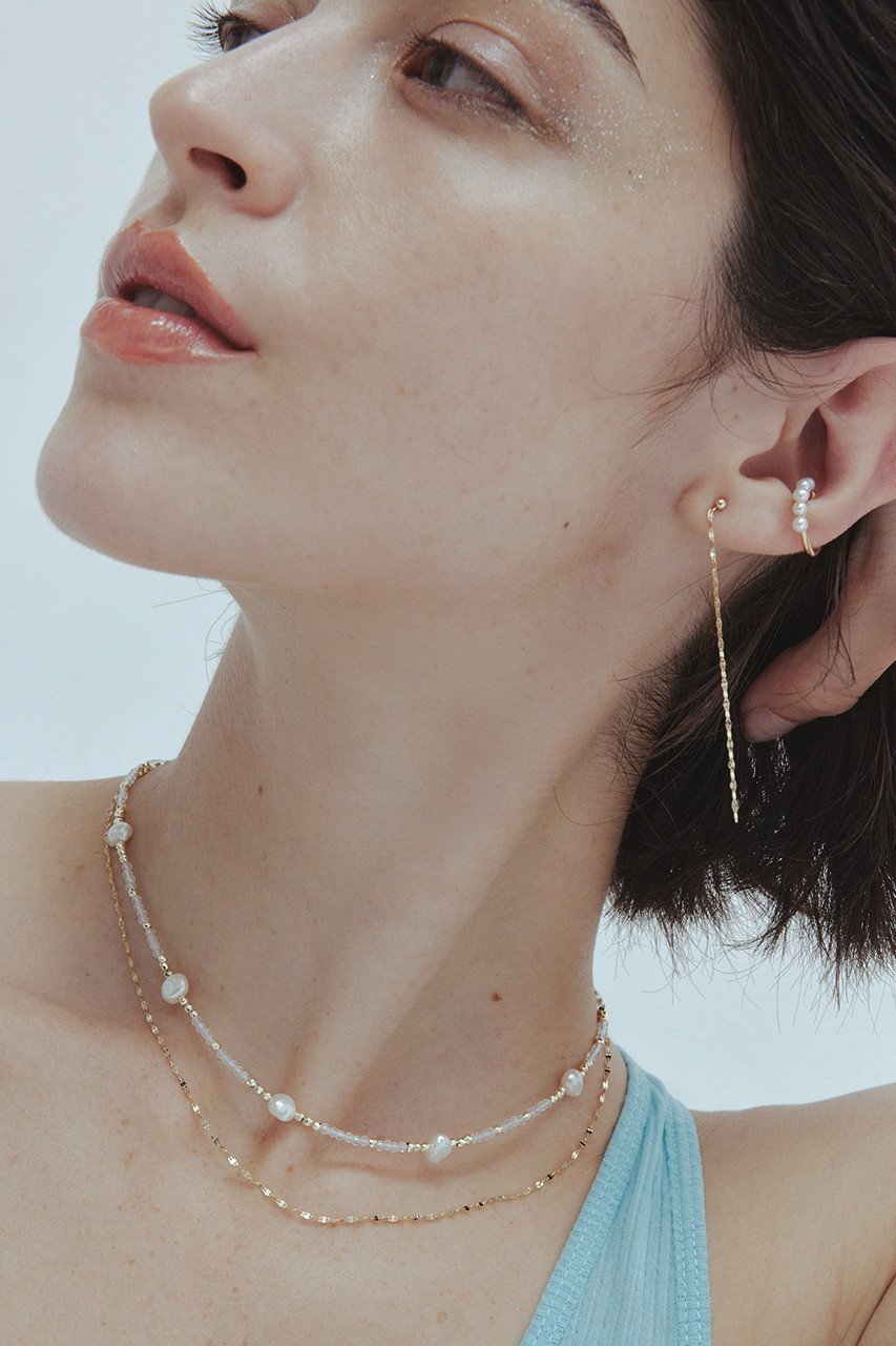 【ルボンボン/les bonbon】のmisty チョーカー 人気、トレンドファッション・服の通販 founy(ファニー) 　ファッション　Fashion　レディースファッション　Fashion for Women　ジュエリー　Jewelry　ネックレス　Necklaces & Pendants　カットソー　Cut and Sewn Top　スウェット / スエット　Sweatshirt, Sweatwear　ネックレス　Necklace, Pendant Necklace　パール　Pearl, Pearl Accent　エレガント 上品　Elegant　無地　Plain, Solid Color　other-2|ID: prp329100004953264 ipo3291000000037167531