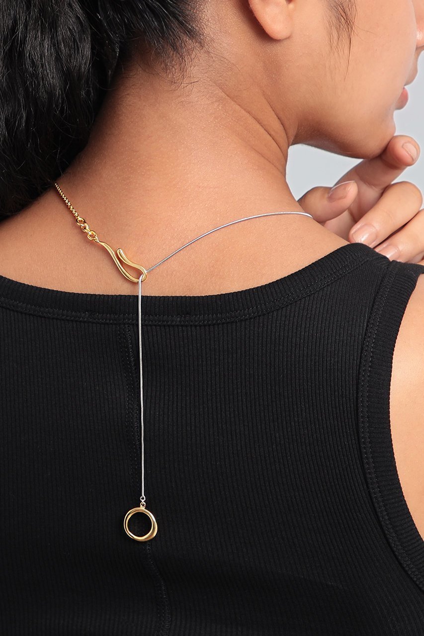 【プラス ヴァンドーム/Plus Vendome】のBODY チェーンネックレス 人気、トレンドファッション・服の通販 founy(ファニー) 　ファッション　Fashion　レディースファッション　Fashion for Women　ジュエリー　Jewelry　ネックレス　Necklaces & Pendants　イエロー　Yellow　コレクション　Collection, Seasonal Line　コンビ　Combo, Combination Style　コーティング　Coating, Coated Finish　シルバー　Silver, Metallic Silver　チェーン　Chain, Chain Strap　ネックレス　Necklace, Pendant Necklace　メタル　Metal, Metal Parts　other-5|ID: prp329100004953281 ipo3291000000037167658