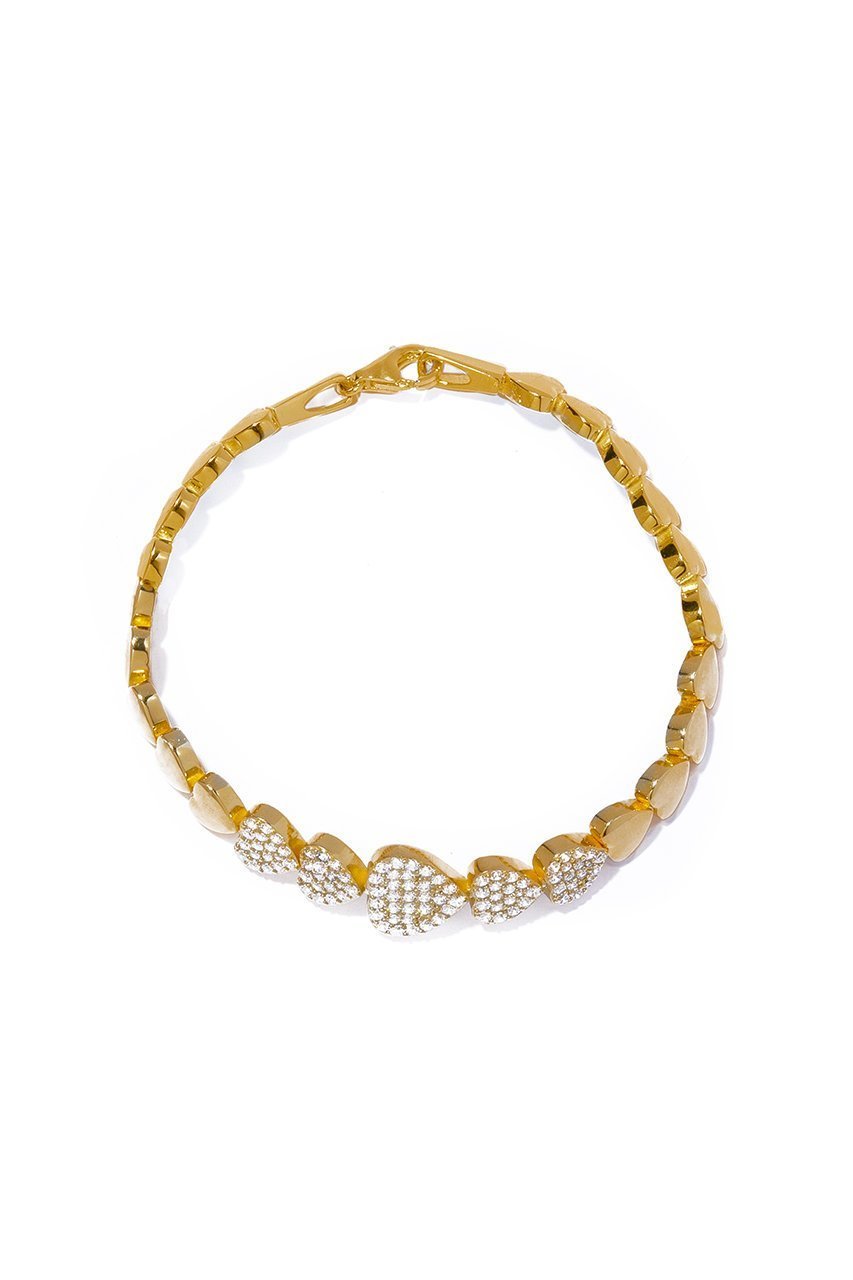 【クイップ クエイント/quip queint】のglister heart ブレスレット インテリア・キッズ・メンズ・レディースファッション・服の通販 founy(ファニー) 　ファッション　Fashion　レディースファッション　Fashion for Women　ジュエリー　Jewelry　チェーン＆カフブレスレット　Cuff & Chain Bracelets　バングル・カフブレスレット　Bangles & Cuff Bracelets　シルバー　Silver, Metallic Silver　ストーン　Stone, Gem-Like　ブレスレット　Bracelet, Wristband　リュクス　Luxury, Elegant, High-End, Chic　ゴールド|ID: prp329100004953285 ipo3291000000037167681