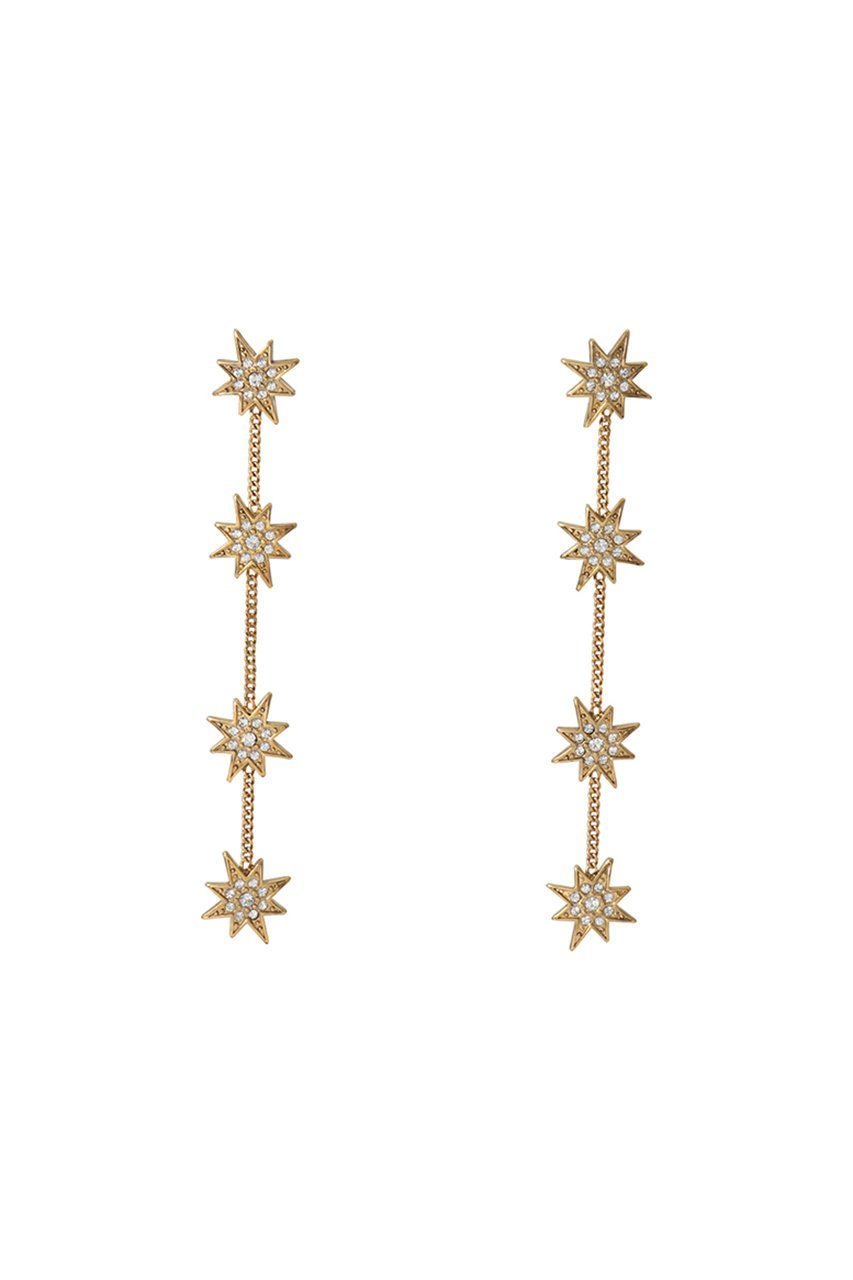 【アデル ビジュー/ADER bijoux】のSTAR ロングピアス インテリア・キッズ・メンズ・レディースファッション・服の通販 founy(ファニー) 　ファッション　Fashion　レディースファッション　Fashion for Women　ジュエリー　Jewelry　ファッションリング　Fashion Rings　イヤリング・フープ・ドロップタイプ　Hoop, Drop & Clip Earrings　イヤリング　Earrings　オケージョン　Occasion Wear　モチーフ　Motif, Design Theme　ロング　Long, Long-Length　エレガント 上品　Elegant　人気　Popular, Best Seller　ゴールド|ID: prp329100004953293 ipo3291000000037167732