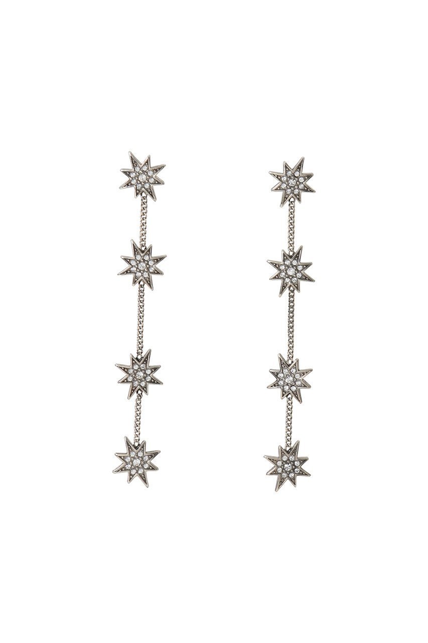 【アデル ビジュー/ADER bijoux】のSTAR ロングピアス インテリア・キッズ・メンズ・レディースファッション・服の通販 founy(ファニー) 　ファッション　Fashion　レディースファッション　Fashion for Women　ジュエリー　Jewelry　ファッションリング　Fashion Rings　イヤリング・フープ・ドロップタイプ　Hoop, Drop & Clip Earrings　イヤリング　Earrings　オケージョン　Occasion Wear　モチーフ　Motif, Design Theme　ロング　Long, Long-Length　エレガント 上品　Elegant　人気　Popular, Best Seller　シルバー|ID: prp329100004953293 ipo3291000000037167733