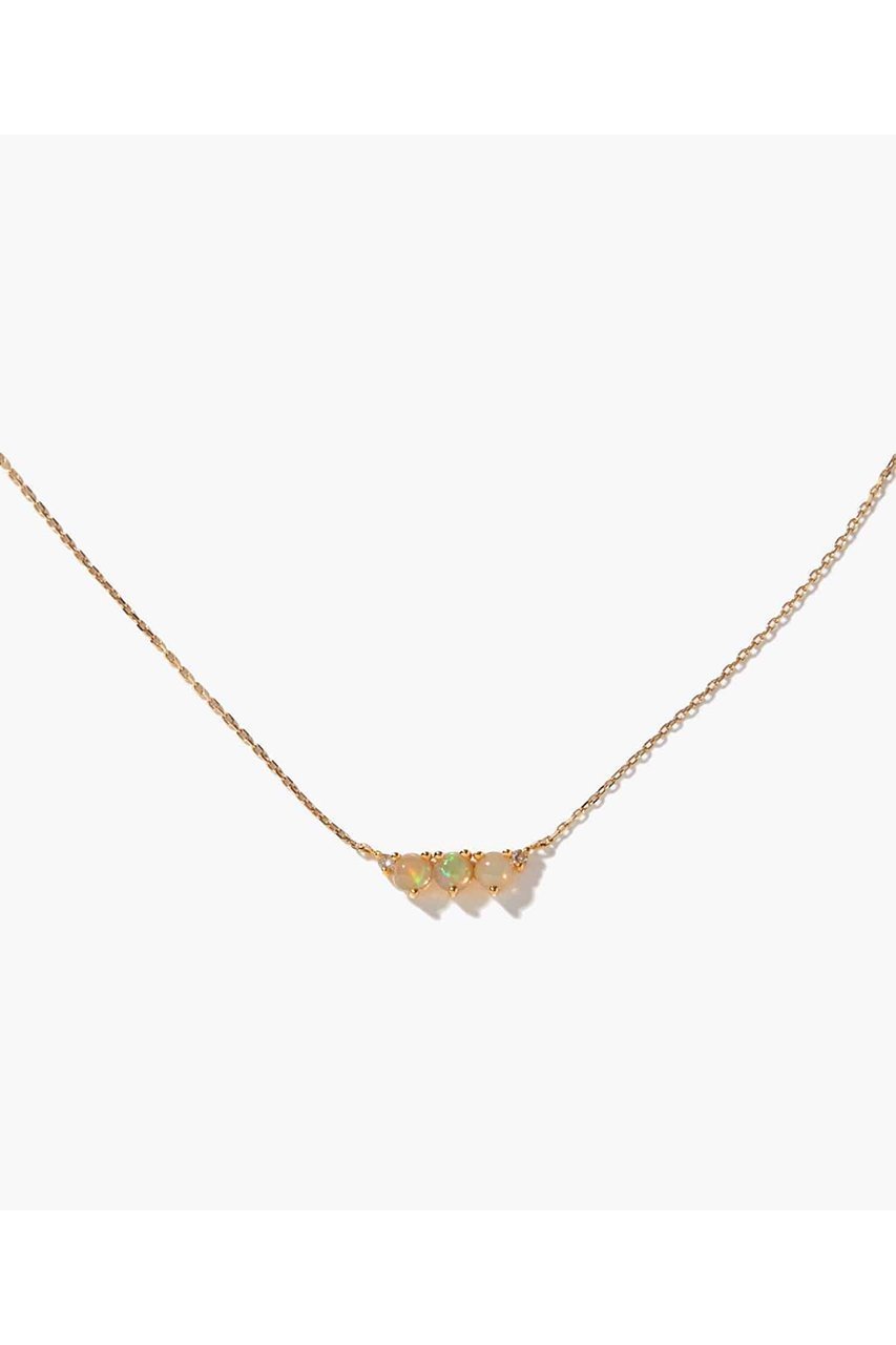 【アルティーダ ウード/ARTIDA OUD】のeden K10 オパール ダイヤモンド ネックレス インテリア・キッズ・メンズ・レディースファッション・服の通販 founy(ファニー) 　ファッション　Fashion　レディースファッション　Fashion for Women　ジュエリー　Jewelry　ネックレス　Necklaces & Pendants　おすすめ　Recommended / Our Picks　ギフト プレゼント　Gift / Present　シンプル　Simple, Minimal　ダイヤモンド　Diamond, Brilliant Cut　ネックレス　Necklace, Pendant Necklace　ホワイト|ID: prp329100004953306 ipo3291000000037167809