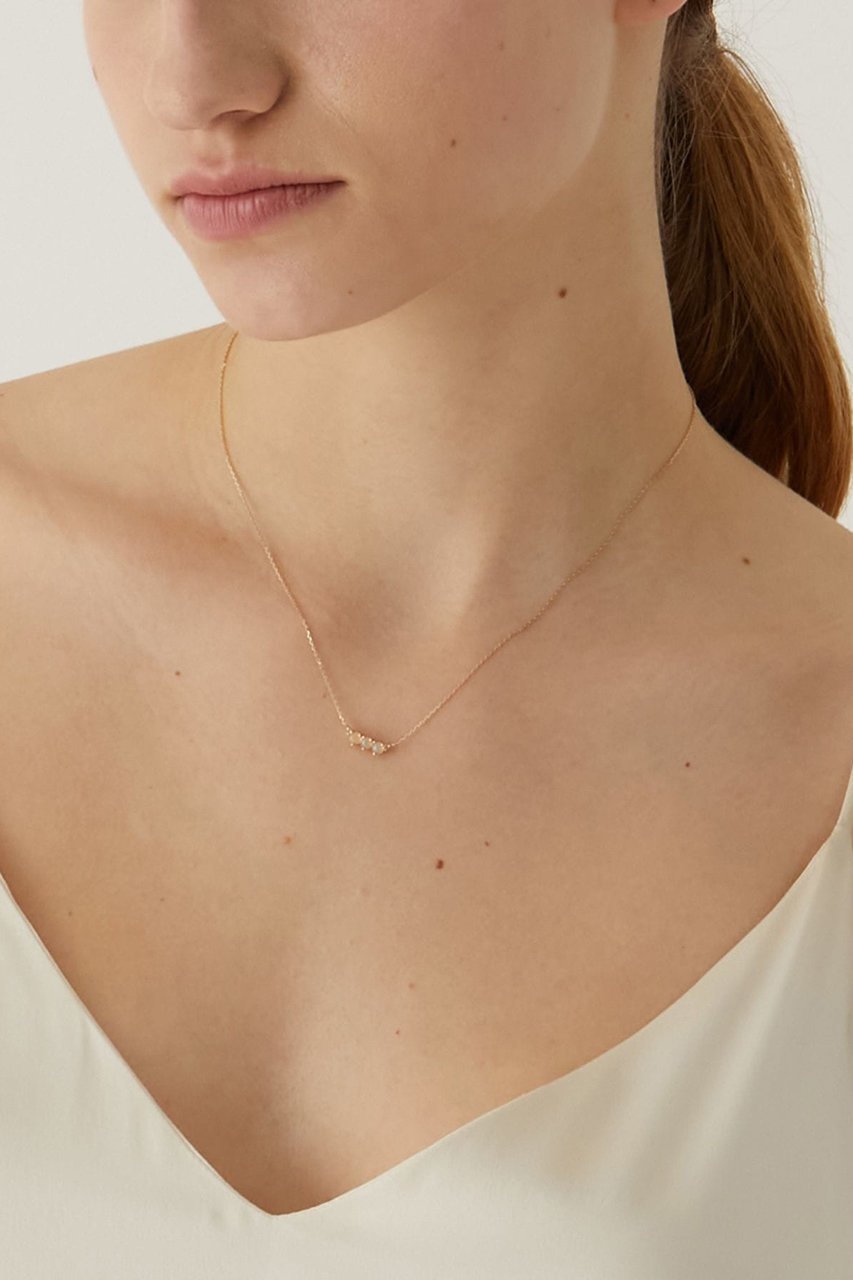 【アルティーダ ウード/ARTIDA OUD】のeden K10 オパール ダイヤモンド ネックレス 人気、トレンドファッション・服の通販 founy(ファニー) 　ファッション　Fashion　レディースファッション　Fashion for Women　ジュエリー　Jewelry　ネックレス　Necklaces & Pendants　おすすめ　Recommended / Our Picks　ギフト プレゼント　Gift / Present　シンプル　Simple, Minimal　ダイヤモンド　Diamond, Brilliant Cut　ネックレス　Necklace, Pendant Necklace　other-7|ID: prp329100004953306 ipo3291000000037167815