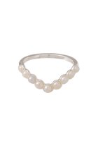 【デイジー ロンドン/DAISY LONDON】のPearl Wave Band リング シルバー 人気、トレンドファッション・服の通販 founy(ファニー) ファッション Fashion レディースファッション Fashion for Women ジュエリー Jewelry おすすめ Recommended / Our Picks シルバー Silver, Metallic Silver パール Pearl, Pearl Accent エレガント 上品 Elegant thumbnail シルバー|ID: prp329100004953326 ipo3291000000037167942