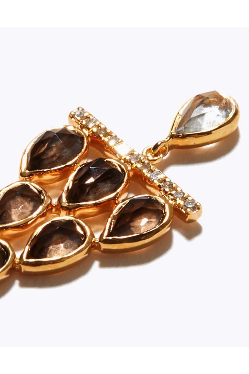 【アルティーダ ウード/ARTIDA OUD】のelafonisi スモーキークォーツ ホワイトサファイア パヴェダイヤモンド ピアス 人気、トレンドファッション・服の通販 founy(ファニー) 　ファッション　Fashion　レディースファッション　Fashion for Women　ジュエリー　Jewelry　ファッションリング　Fashion Rings　イヤリング・フープ・ドロップタイプ　Hoop, Drop & Clip Earrings　イヤリング　Earrings　other-3|ID: prp329100004953373 ipo3291000000037168207