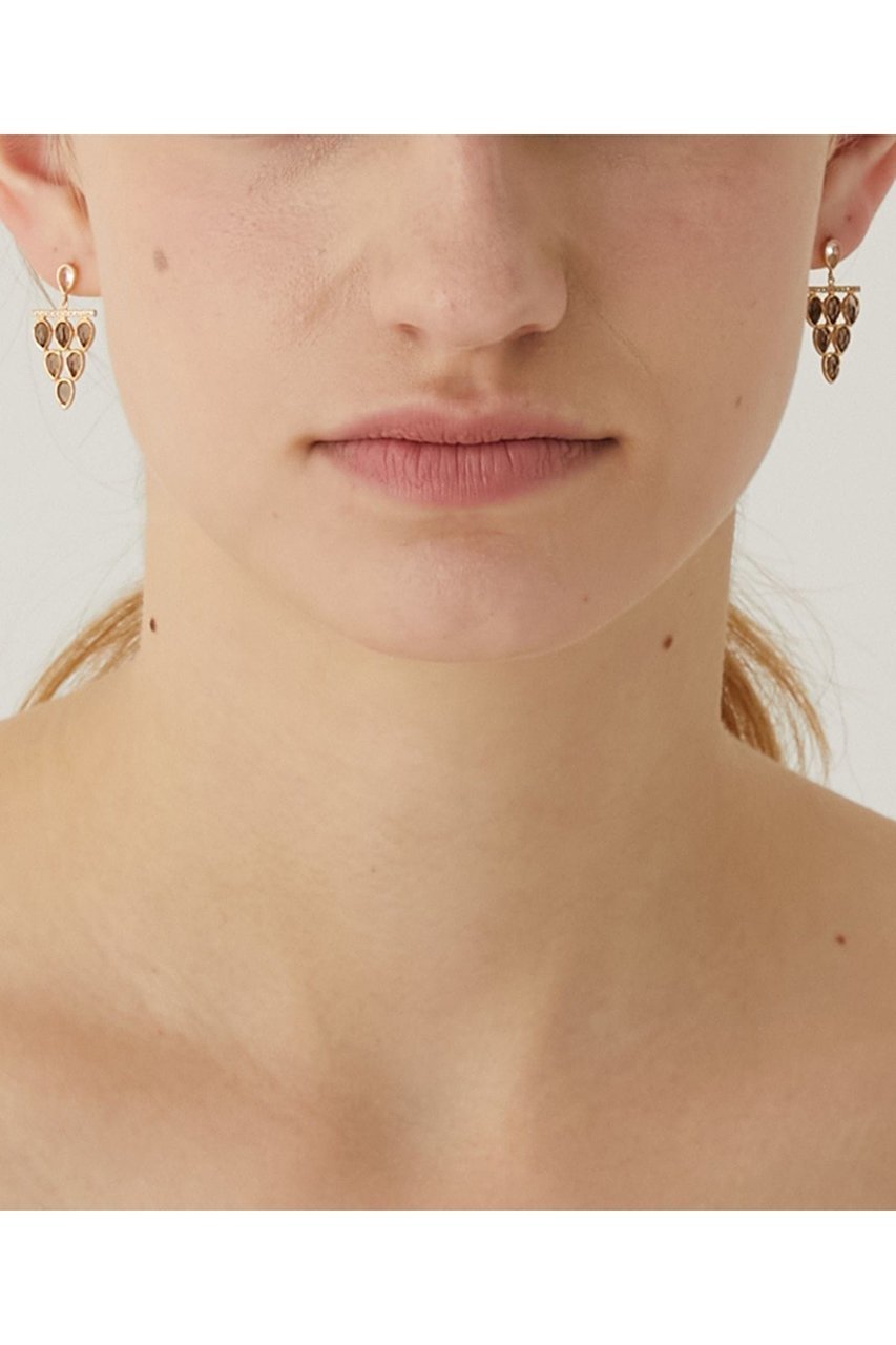 【アルティーダ ウード/ARTIDA OUD】のelafonisi スモーキークォーツ ホワイトサファイア パヴェダイヤモンド ピアス 人気、トレンドファッション・服の通販 founy(ファニー) 　ファッション　Fashion　レディースファッション　Fashion for Women　ジュエリー　Jewelry　ファッションリング　Fashion Rings　イヤリング・フープ・ドロップタイプ　Hoop, Drop & Clip Earrings　イヤリング　Earrings　other-7|ID: prp329100004953373 ipo3291000000037168211