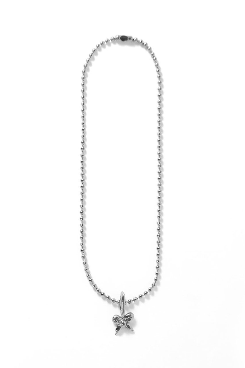 【メゾンドパルス/MAISON DPULSE】のribbon charm ネックレス 人気、トレンドファッション・服の通販 founy(ファニー) 　ファッション　Fashion　レディースファッション　Fashion for Women　ジュエリー　Jewelry　ネックレス　Necklaces & Pendants　おすすめ　Recommended / Our Picks　チャーム　Charm, Pendant　ネックレス　Necklace, Pendant Necklace　バルーン　Balloon, Balloon Silhouette　モチーフ　Motif, Design Theme　リボン　Ribbon, Bow　other-3|ID: prp329100004953382 ipo3291000000037168264