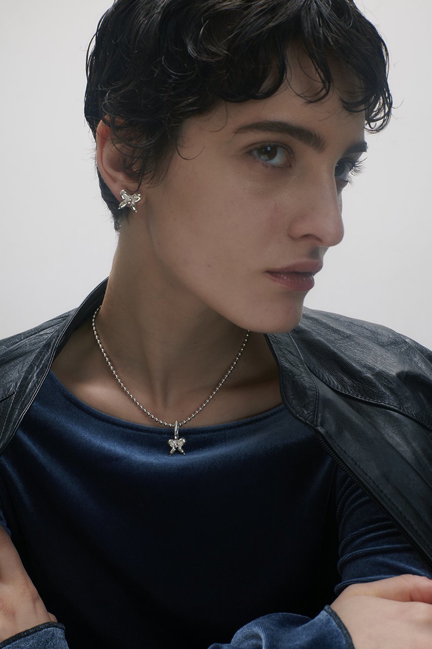 【メゾンドパルス/MAISON DPULSE】のribbon charm ネックレス 人気、トレンドファッション・服の通販 founy(ファニー) 　ファッション　Fashion　レディースファッション　Fashion for Women　ジュエリー　Jewelry　ネックレス　Necklaces & Pendants　おすすめ　Recommended / Our Picks　チャーム　Charm, Pendant　ネックレス　Necklace, Pendant Necklace　バルーン　Balloon, Balloon Silhouette　モチーフ　Motif, Design Theme　リボン　Ribbon, Bow　other-4|ID: prp329100004953382 ipo3291000000037168265