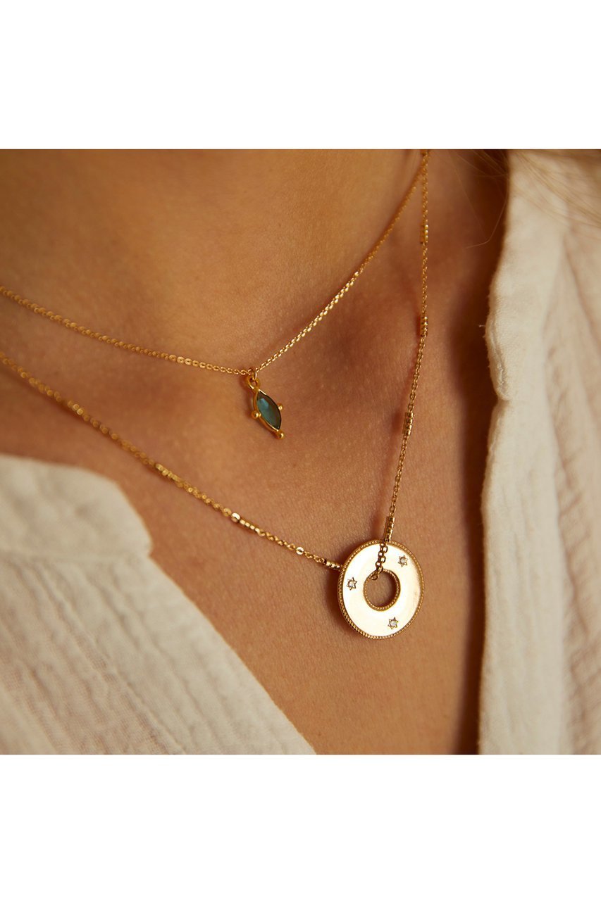 【バイ サン スワサント キャトル パリ/by 164 PARIS】のDONUT STRASS ネックレス 人気、トレンドファッション・服の通販 founy(ファニー) 　ファッション　Fashion　レディースファッション　Fashion for Women　ジュエリー　Jewelry　ネックレス　Necklaces & Pendants　シンプル　Simple, Minimal　ストーン　Stone, Gem-Like　ネックレス　Necklace, Pendant Necklace　パーティ　Party, Party Style　モチーフ　Motif, Design Theme　エレガント 上品　Elegant　other-2|ID: prp329100004953390 ipo3291000000037168301