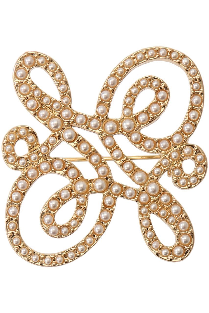 【アナイ/ANAYI】のロゴモチーフパールブローチ 人気、トレンドファッション・服の通販 founy(ファニー) 　ファッション　Fashion　レディースファッション　Fashion for Women　ジュエリー　Jewelry　オケージョン　Occasion Wear　ストール　Stole, Wrap　トレンド　Trend, Trending Now　パール　Pearl, Pearl Accent　ブローチ　Brooch, Pin Brooch　モチーフ　Motif, Design Theme　エレガント 上品　Elegant　 other-1|ID: prp329100004953397 ipo3291000000037168338