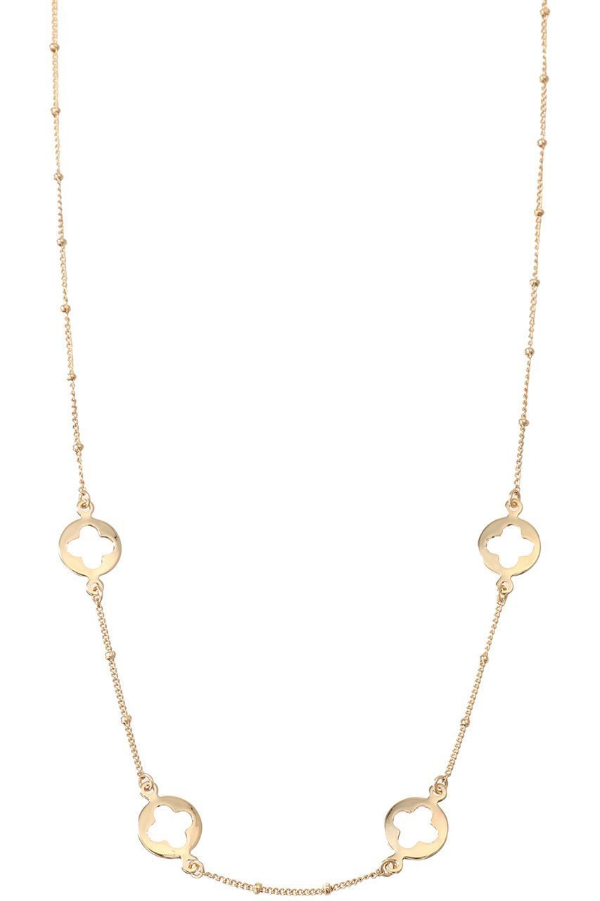 【バイ サン スワサント キャトル パリ/by 164 PARIS】の4 TREFLES ネックレス インテリア・キッズ・メンズ・レディースファッション・服の通販 founy(ファニー) 　ファッション　Fashion　レディースファッション　Fashion for Women　ジュエリー　Jewelry　ネックレス　Necklaces & Pendants　ショート　Short, Short Length　ネックレス　Necklace, Pendant Necklace　モチーフ　Motif, Design Theme　エレガント 上品　Elegant　ゴールド|ID: prp329100004953402 ipo3291000000037168368