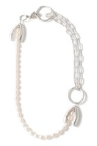 【メゾンドパルス/MAISON DPULSE】のPetal pearl ネックレス シルバー|ID: prp329100004953451 ipo3291000000037168629