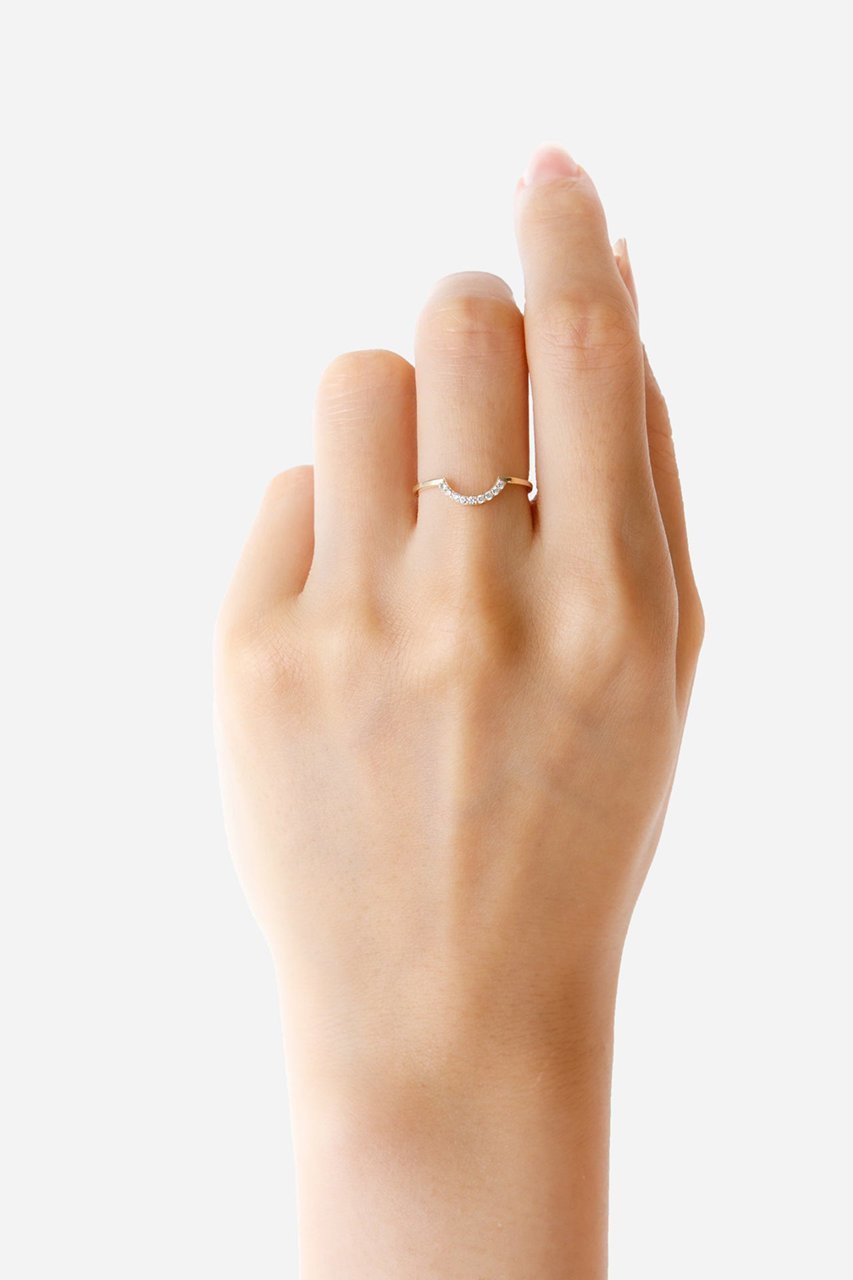 【オールニーク/ALLNIQUE】のLayered U ダイヤモンド リング 人気、トレンドファッション・服の通販 founy(ファニー) 　ファッション　Fashion　レディースファッション　Fashion for Women　ジュエリー　Jewelry　ダイヤモンド　Diamond, Brilliant Cut　other-2|ID: prp329100004953467 ipo3291000000037168726