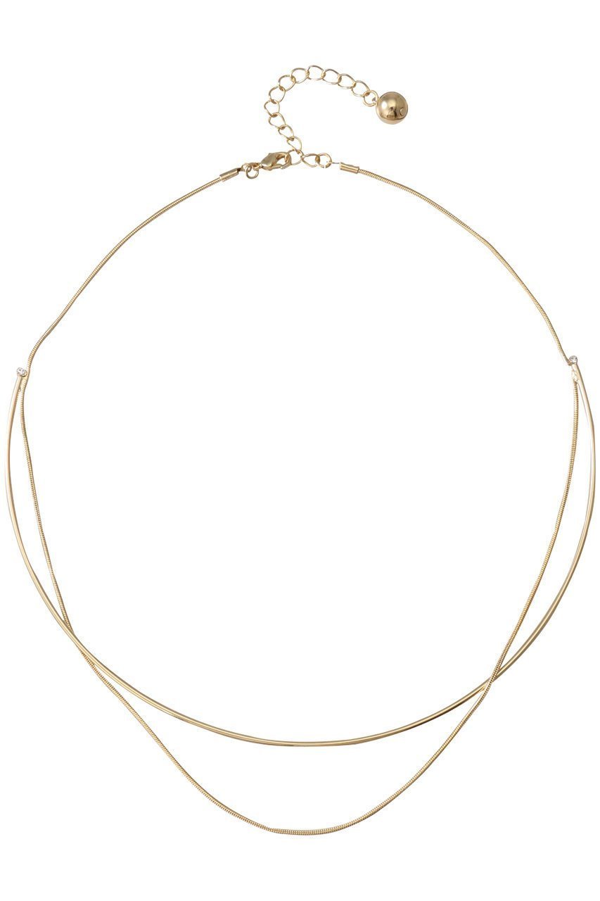 【アルアバイル/allureville】の2連チョーカー A 人気、トレンドファッション・服の通販 founy(ファニー) 　ファッション　Fashion　レディースファッション　Fashion for Women　ジュエリー　Jewelry　ネックレス　Necklaces & Pendants　カットソー　Cut and Sewn Top　シンプル　Simple, Minimal　チョーカー　Tulle, Mesh Fabric　ネックレス　Necklace, Pendant Necklace　プレーン　Plain, Simple　リュクス　Luxury, Elegant, High-End, Chic　 other-1|ID: prp329100004953469 ipo3291000000037168734