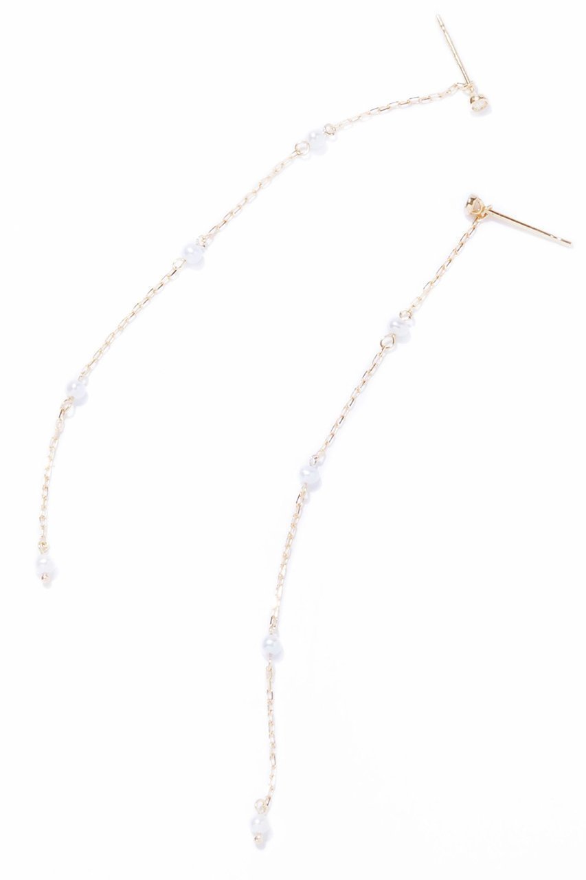 【ルボンボン/les bonbon】の2way diamond ピアス インテリア・キッズ・メンズ・レディースファッション・服の通販 founy(ファニー) 　ファッション　Fashion　レディースファッション　Fashion for Women　ジュエリー　Jewelry　ファッションリング　Fashion Rings　イヤリング・フープ・ドロップタイプ　Hoop, Drop & Clip Earrings　イヤリング　Earrings　エレガント 上品　Elegant　ダイヤモンド　Diamond, Brilliant Cut　チェーン　Chain, Chain Strap　パーティ　Party, Party Style　ゴールド|ID: prp329100004953474 ipo3291000000037168766