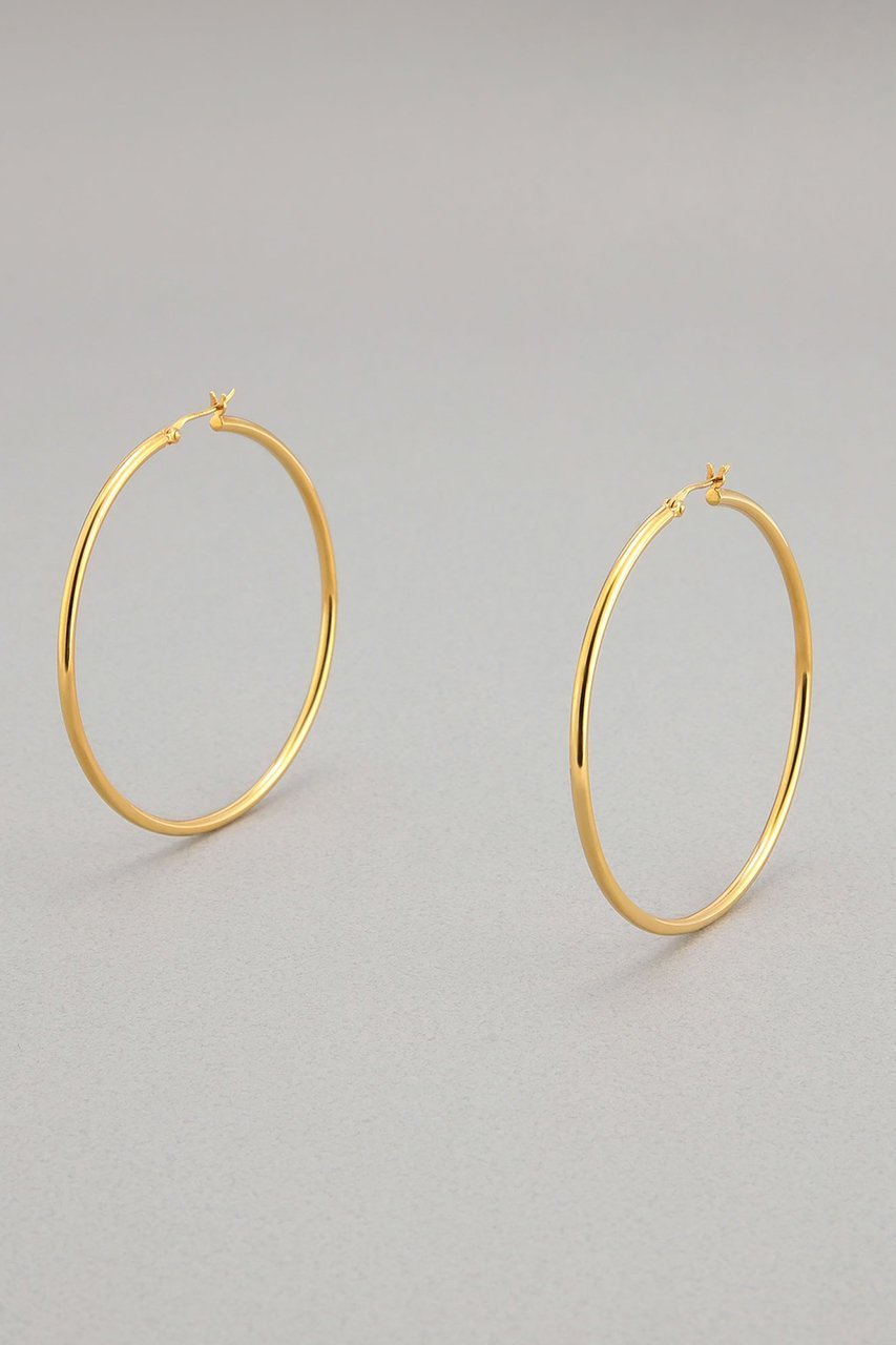 【プラス ヴァンドーム/Plus Vendome】のSTANDARD フープピアス L 人気、トレンドファッション・服の通販 founy(ファニー) 　ファッション　Fashion　レディースファッション　Fashion for Women　ジュエリー　Jewelry　ファッションリング　Fashion Rings　イヤリング・フープ・ドロップタイプ　Hoop, Drop & Clip Earrings　イヤリング　Earrings　イヤーカフ　Ear Cuffs　シンプル　Simple, Minimal　スタイリッシュ　Stylish, Fashionable　フープ　Hoop, Hoop Earrings　軽量　Lightweight, Ultra Light　other-3|ID: prp329100004953476 ipo3291000000037168781