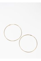 【ジジ/GIGI】の【受注生産】Solid hoop ピアス 60mm 人気、トレンドファッション・服の通販 founy(ファニー) ファッション Fashion レディースファッション Fashion for Women ジュエリー Jewelry ファッションリング Fashion Rings イヤリング・フープ・ドロップタイプ Hoop, Drop & Clip Earrings イヤリング Earrings シェイプ Shape, Slim Fit シンプル Simple, Minimal フープ Hoop, Hoop Earrings thumbnail ゴールド|ID: prp329100004953487 ipo3291000000037168837