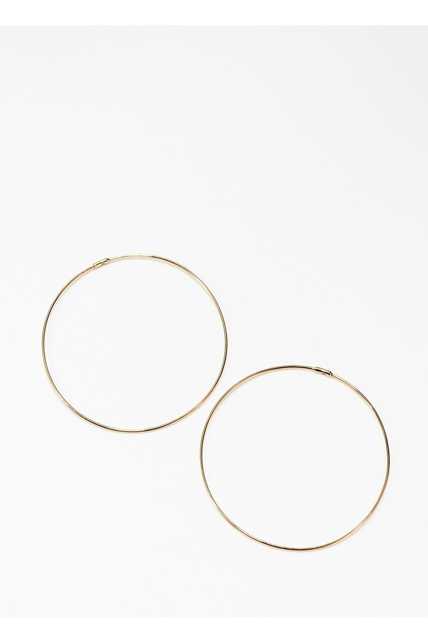 【ジジ/GIGI】の【受注生産】Solid hoop ピアス 60mm インテリア・キッズ・メンズ・レディースファッション・服の通販 founy(ファニー) 　ファッション　Fashion　レディースファッション　Fashion for Women　ジュエリー　Jewelry　ファッションリング　Fashion Rings　イヤリング・フープ・ドロップタイプ　Hoop, Drop & Clip Earrings　イヤリング　Earrings　シェイプ　Shape, Slim Fit　シンプル　Simple, Minimal　フープ　Hoop, Hoop Earrings　ゴールド|ID: prp329100004953487 ipo3291000000037168837