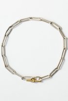 【ジジ/GIGI】の【受注生産】ARTEMIS boned chain ブレスレット 人気、トレンドファッション・服の通販 founy(ファニー) ファッション Fashion レディースファッション Fashion for Women ジュエリー Jewelry チェーン＆カフブレスレット Cuff & Chain Bracelets バングル・カフブレスレット Bangles & Cuff Bracelets エレガント 上品 Elegant シンプル Simple, Minimal チェーン Chain, Chain Strap フォルム Silhouette, Form ブレスレット Bracelet, Wristband thumbnail シルバー×ゴールド|ID: prp329100004953497 ipo3291000000037168870