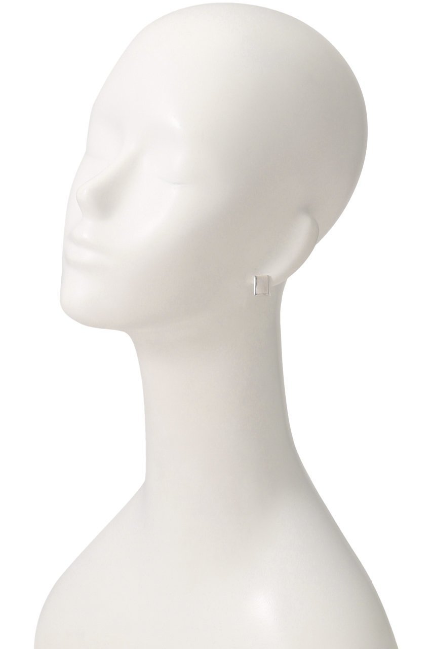 【マルティニーク/martinique】の【blanciris】L字型ピアス 人気、トレンドファッション・服の通販 founy(ファニー) 　ファッション　Fashion　レディースファッション　Fashion for Women　ジュエリー　Jewelry　ファッションリング　Fashion Rings　イヤリング・フープ・ドロップタイプ　Hoop, Drop & Clip Earrings　イヤリング　Earrings　クール　Cool, Chic　シルバー　Silver, Metallic Silver　シンプル　Simple, Minimal　スタイリッシュ　Stylish, Fashionable　フォルム　Silhouette, Form　プレート　Plate, Dish　other-2|ID: prp329100004953513 ipo3291000000037168963