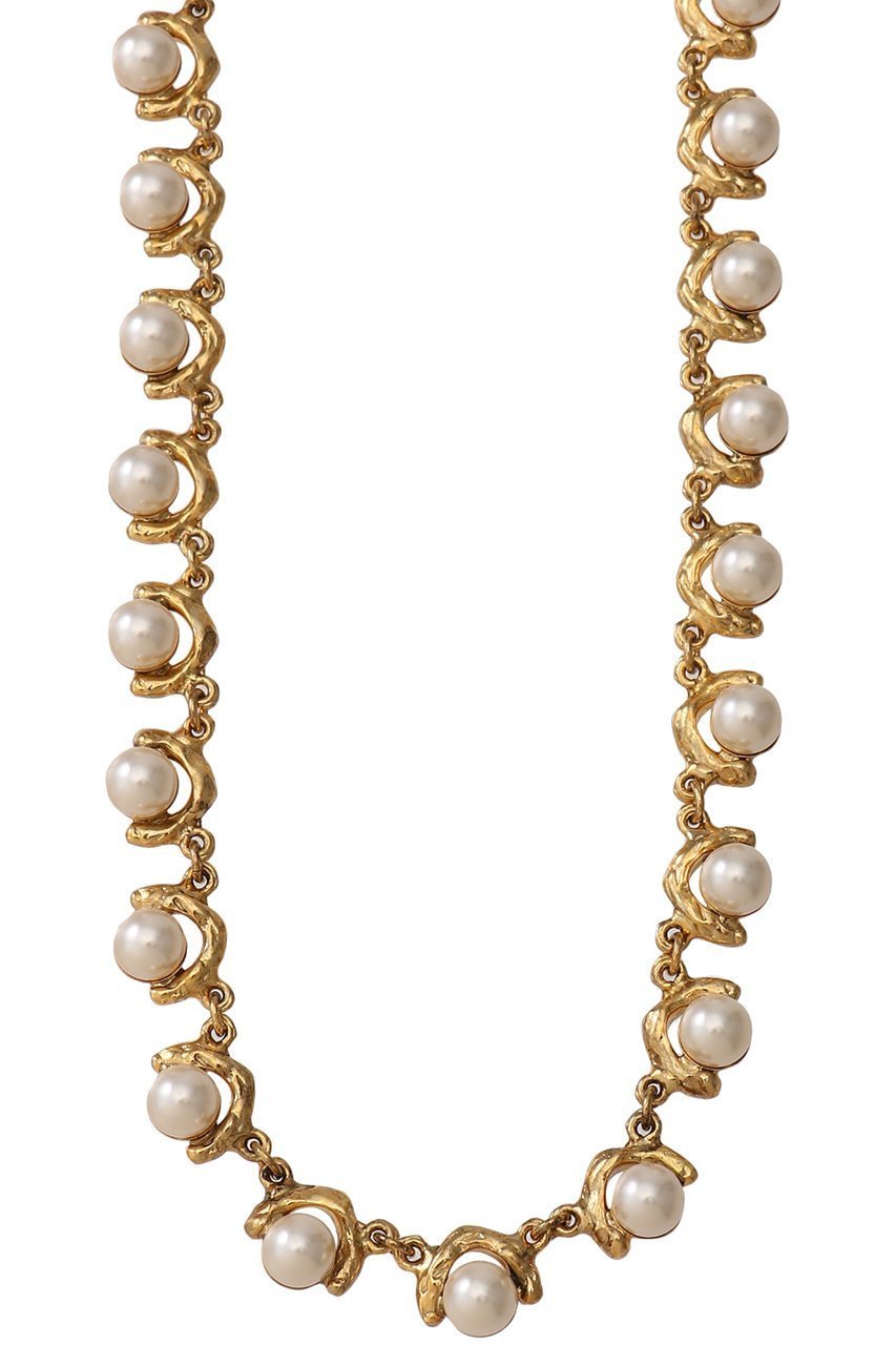 【アデル ビジュー/ADER bijoux】のVAGUE motif ネックレス 人気、トレンドファッション・服の通販 founy(ファニー) 　ファッション　Fashion　レディースファッション　Fashion for Women　ジュエリー　Jewelry　ネックレス　Necklaces & Pendants　ショート　Short, Short Length　ネックレス　Necklace, Pendant Necklace　パール　Pearl, Pearl Accent　フォルム　Silhouette, Form　定番　Standard, Basic Item　 other-1|ID: prp329100004953516 ipo3291000000037168976