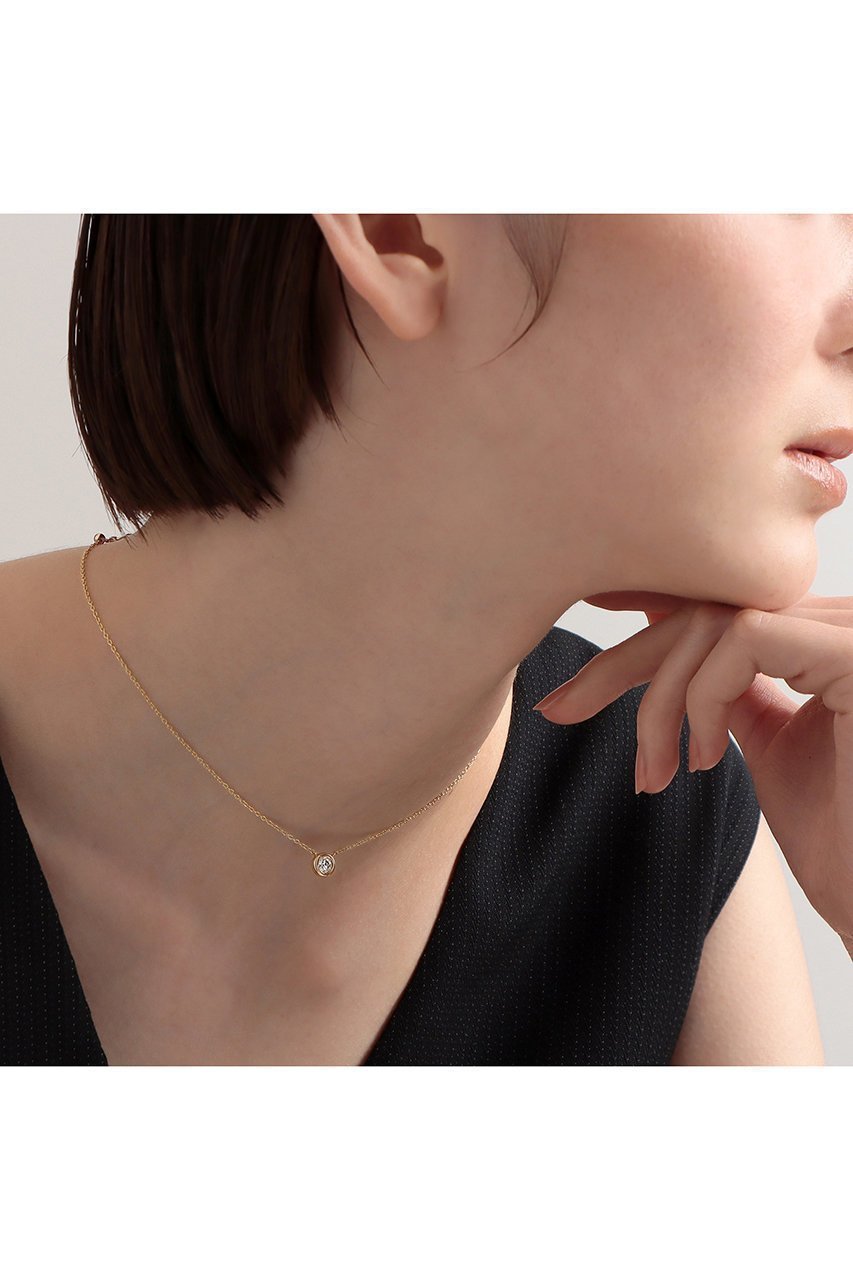 【プラス ヴァンドーム/Plus Vendome】のLAB K10 モアッサナイト ネックレス 人気、トレンドファッション・服の通販 founy(ファニー) 　ファッション　Fashion　レディースファッション　Fashion for Women　ジュエリー　Jewelry　ネックレス　Necklaces & Pendants　チェーン　Chain, Chain Strap　ネックレス　Necklace, Pendant Necklace　other-6|ID: prp329100004953517 ipo3291000000037168988