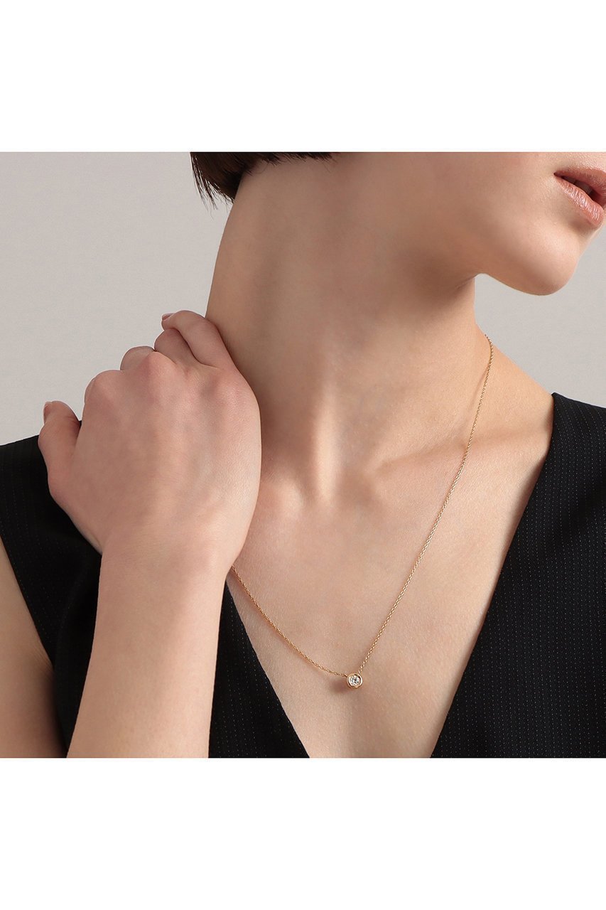 【プラス ヴァンドーム/Plus Vendome】のLAB K10 モアッサナイト ネックレス 人気、トレンドファッション・服の通販 founy(ファニー) 　ファッション　Fashion　レディースファッション　Fashion for Women　ジュエリー　Jewelry　ネックレス　Necklaces & Pendants　チェーン　Chain, Chain Strap　ネックレス　Necklace, Pendant Necklace　other-7|ID: prp329100004953517 ipo3291000000037168989