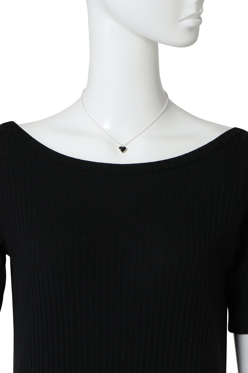 【マルティニーク/martinique】の【Harpo】オニキスハートシェイプネックレス 人気、トレンドファッション・服の通販 founy(ファニー) 　ファッション　Fashion　レディースファッション　Fashion for Women　ジュエリー　Jewelry　ネックレス　Necklaces & Pendants　シルバー　Silver, Metallic Silver　ジュエリー　Jewelry, Accessories　チェーン　Chain, Chain Strap　ネックレス　Necklace, Pendant Necklace　バランス　Balance, Style Balance　パーティ　Party, Party Style　エレガント 上品　Elegant　other-2|ID: prp329100004953532 ipo3291000000037169058