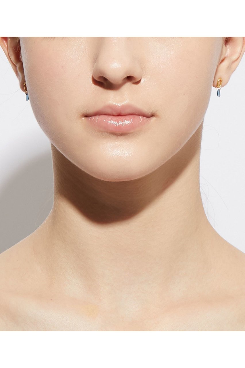 【アルティーダ ウード/ARTIDA OUD】のeden K10 ロンドンブルートパーズ オーバルフープピアス 人気、トレンドファッション・服の通販 founy(ファニー) 　ファッション　Fashion　レディースファッション　Fashion for Women　ジュエリー　Jewelry　ファッションリング　Fashion Rings　イヤリング・フープ・ドロップタイプ　Hoop, Drop & Clip Earrings　イヤリング　Earrings　オーバル　Oval Design　ストーン　Stone, Gem-Like　モダン　Modern, Contemporary　モチーフ　Motif, Design Theme　other-6|ID: prp329100004953537 ipo3291000000037169092