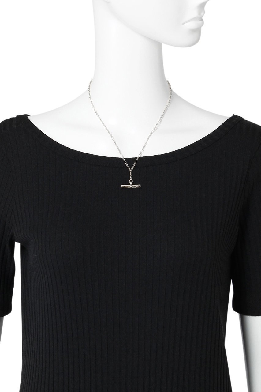 【デイジー ロンドン/DAISY LONDON】の【ESTEE LALONDE】 T BAR ネックレス 人気、トレンドファッション・服の通販 founy(ファニー) 　ファッション　Fashion　レディースファッション　Fashion for Women　ジュエリー　Jewelry　ネックレス　Necklaces & Pendants　おすすめ　Recommended / Our Picks　クール　Cool, Chic　コレクション　Collection, Seasonal Line　シルバー　Silver, Metallic Silver　シンプル　Simple, Minimal　チェーン　Chain, Chain Strap　ネックレス　Necklace, Pendant Necklace　エレガント 上品　Elegant　人気　Popular, Best Seller　other-3|ID: prp329100004953540 ipo3291000000037169112