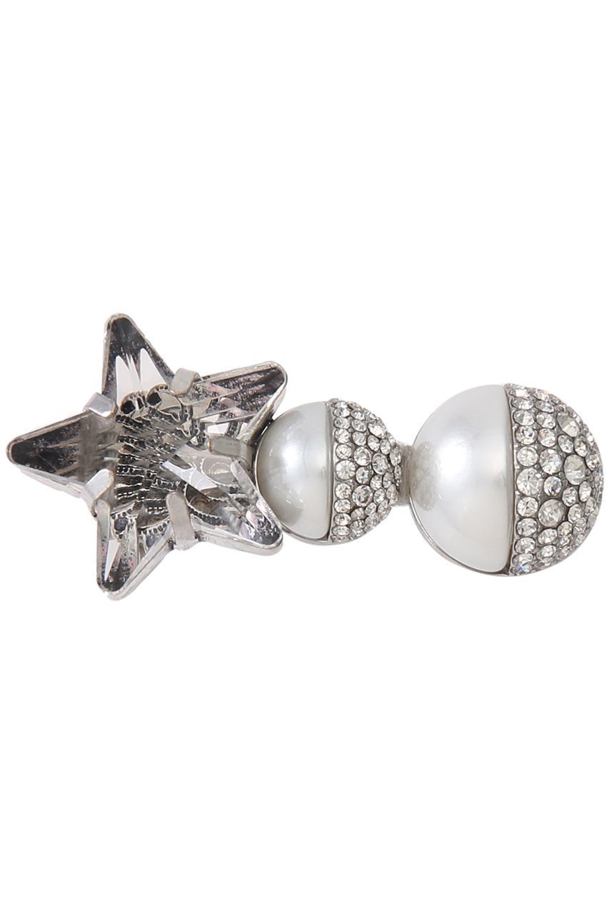 【ラダ/RADA】の【ELLE SHOP限定】ガラス×パールスターブローチ 人気、トレンドファッション・服の通販 founy(ファニー) 　ファッション　Fashion　レディースファッション　Fashion for Women　ジュエリー　Jewelry　ガラス　Glass, Glassware　シルバー　Silver, Metallic Silver　パール　Pearl, Pearl Accent　ビジュー　Bijou, Jewel-like Accent　ブローチ　Brooch, Pin Brooch　モチーフ　Motif, Design Theme　エレガント 上品　Elegant　 other-1|ID: prp329100004953545 ipo3291000000037169149