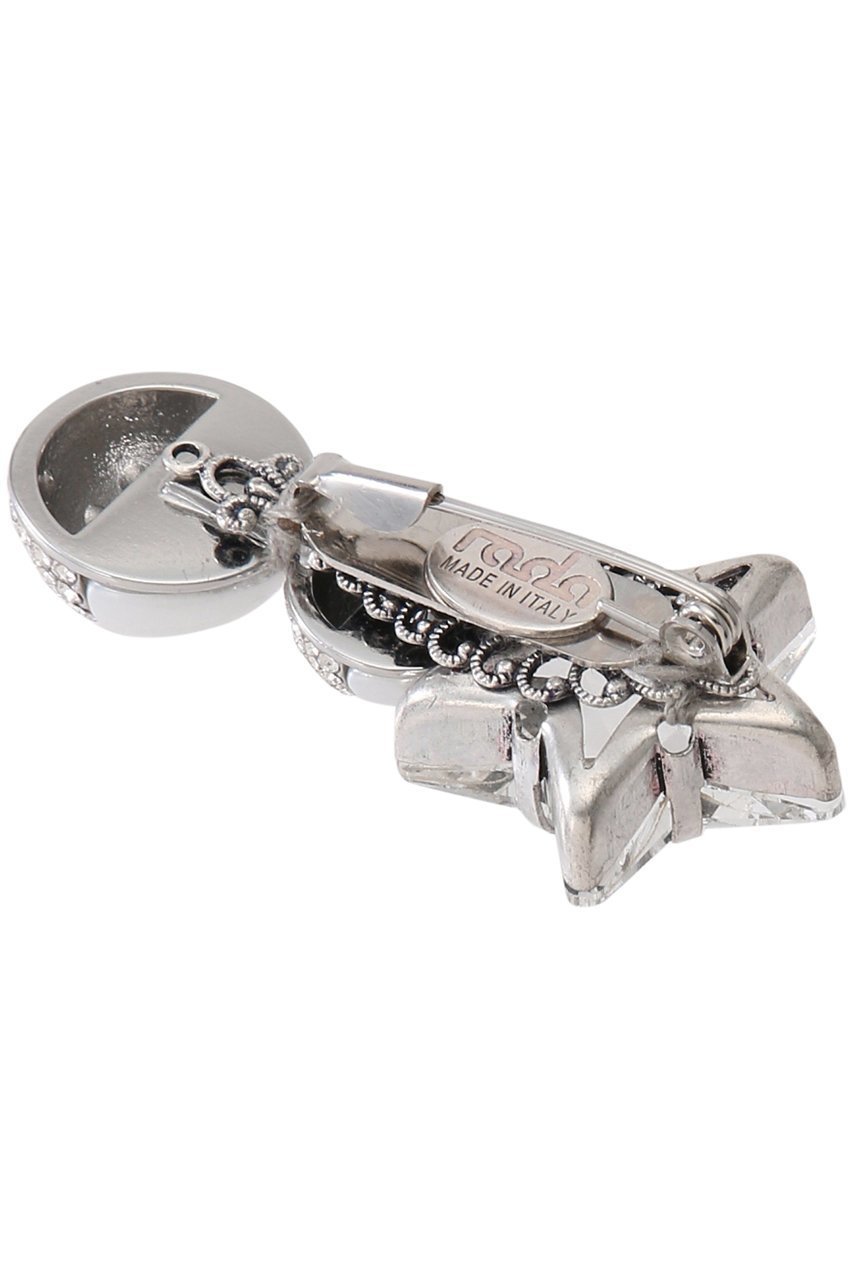 【ラダ/RADA】の【ELLE SHOP限定】ガラス×パールスターブローチ 人気、トレンドファッション・服の通販 founy(ファニー) 　ファッション　Fashion　レディースファッション　Fashion for Women　ジュエリー　Jewelry　ガラス　Glass, Glassware　シルバー　Silver, Metallic Silver　パール　Pearl, Pearl Accent　ビジュー　Bijou, Jewel-like Accent　ブローチ　Brooch, Pin Brooch　モチーフ　Motif, Design Theme　エレガント 上品　Elegant　other-3|ID: prp329100004953545 ipo3291000000037169152