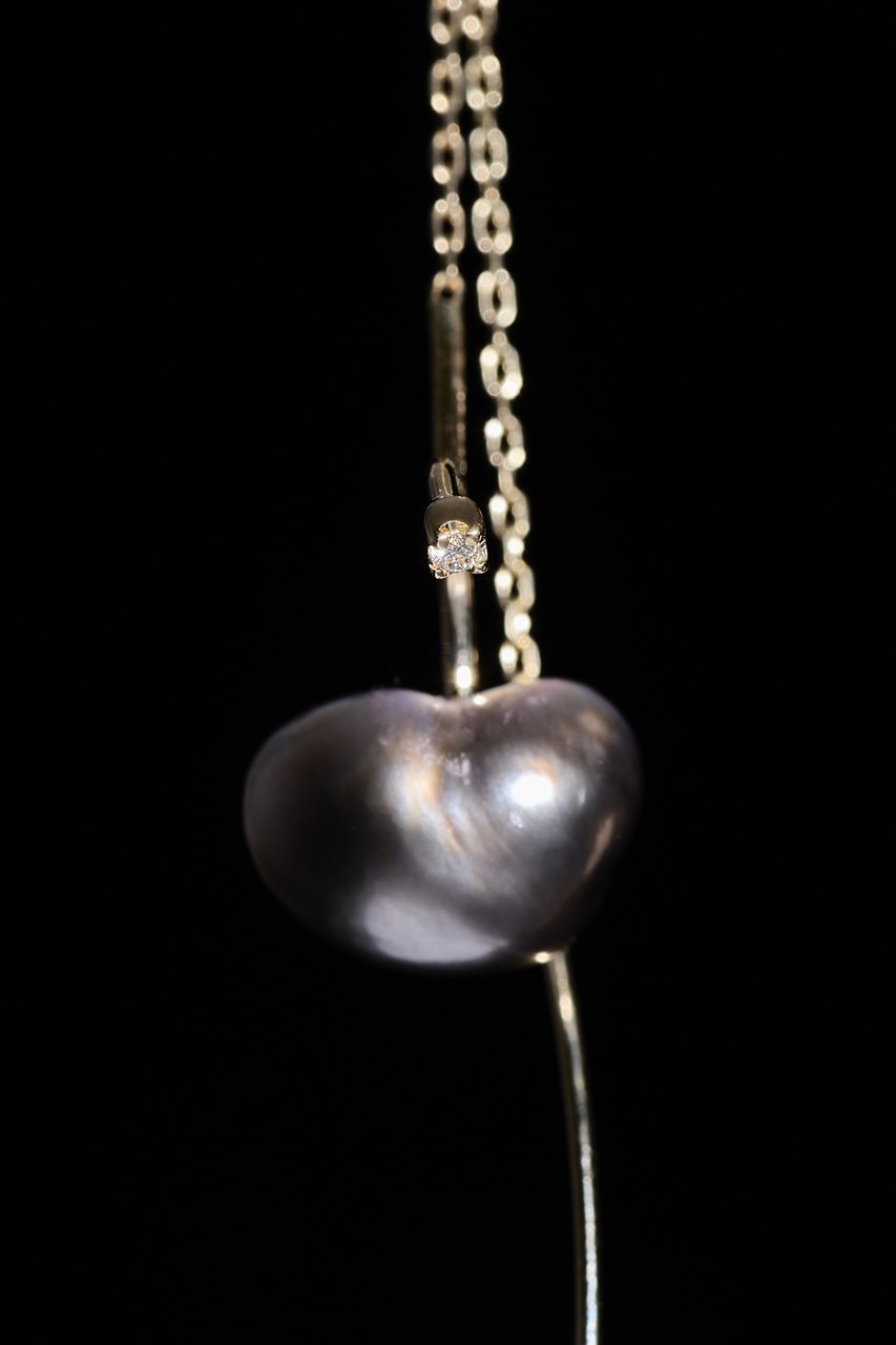 【エネイ/ENEY】のKESHI ケシパール K10YG チェーンピアス 人気、トレンドファッション・服の通販 founy(ファニー) 　ファッション　Fashion　レディースファッション　Fashion for Women　ジュエリー　Jewelry　ファッションリング　Fashion Rings　イヤリング・フープ・ドロップタイプ　Hoop, Drop & Clip Earrings　イエロー　Yellow　イヤリング　Earrings　コレクション　Collection, Seasonal Line　シリコン　Silicone, Silicone Material　ダイヤモンド　Diamond, Brilliant Cut　チェーン　Chain, Chain Strap　バランス　Balance, Style Balance　パール　Pearl, Pearl Accent　other-4|ID: prp329100004953550 ipo3291000000037169180